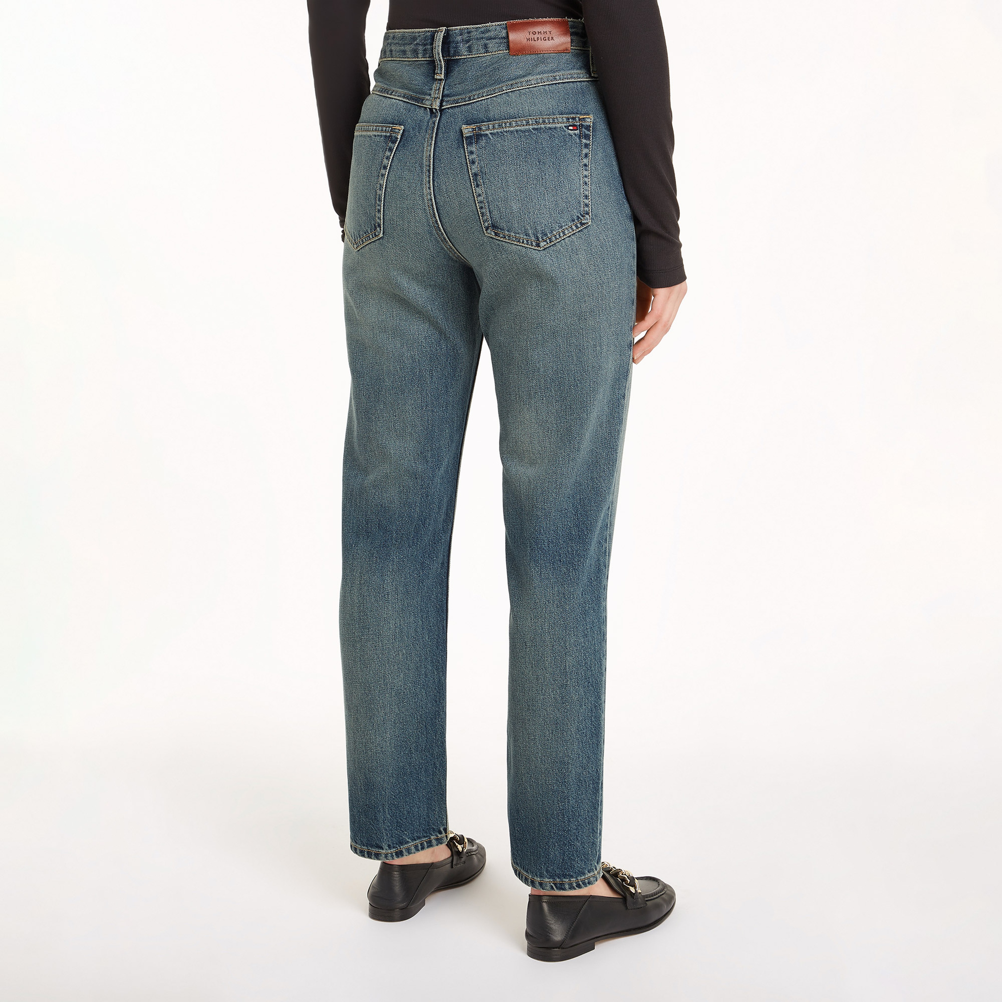 Tommy Hilfiger Kadın Mavi Jean