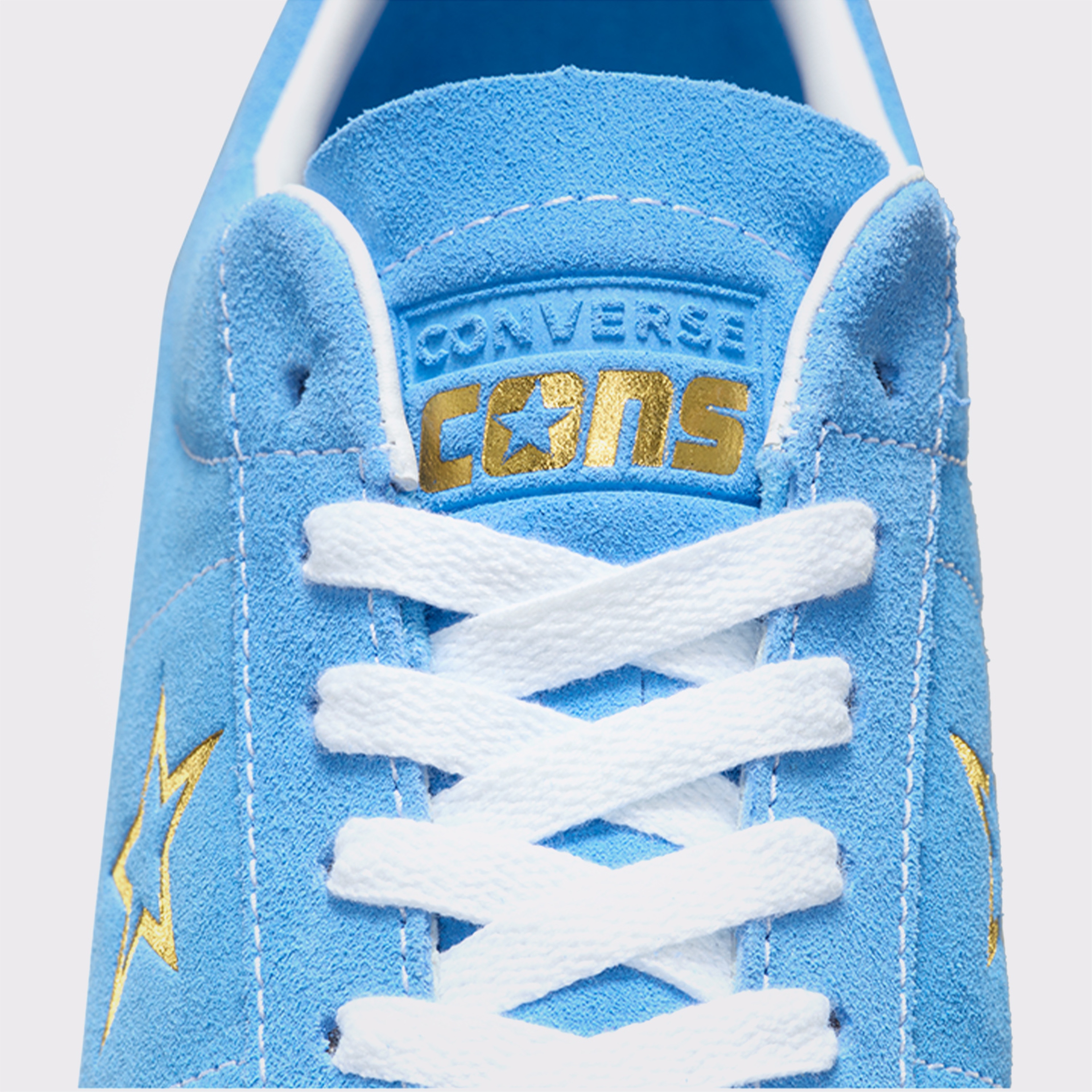Converse Cons One Star Pro Suede Kadın Mavi Sneaker