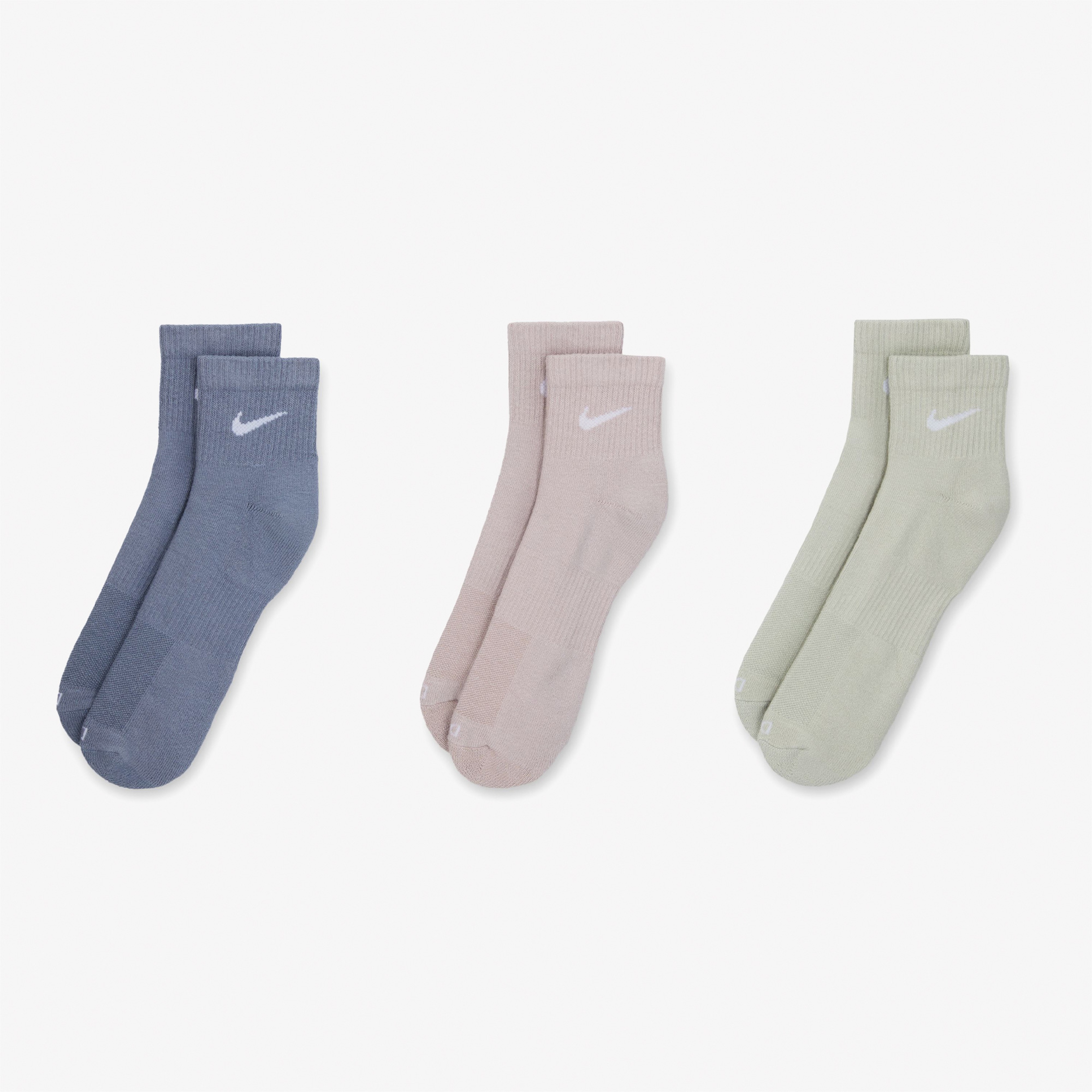 Nike Everyday Plus Training Cushion Ankle 3lü Erkek Renkli Çorap