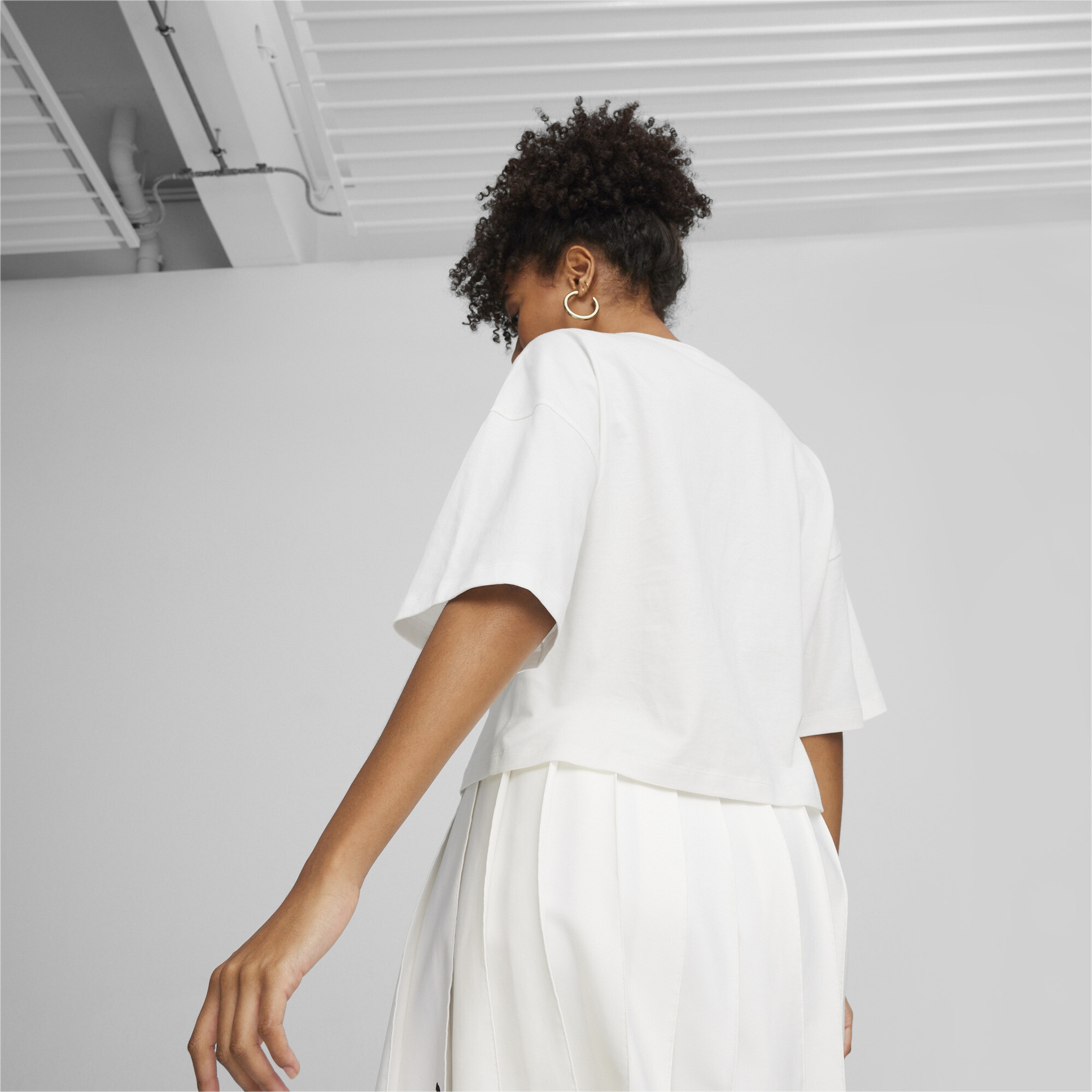 Puma Better Classics Kadın Beyaz T-Shirt