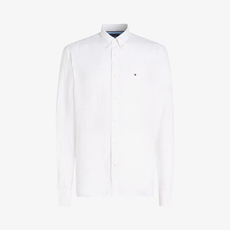 Tommy Hilfiger Erkek Beyaz Gömlek