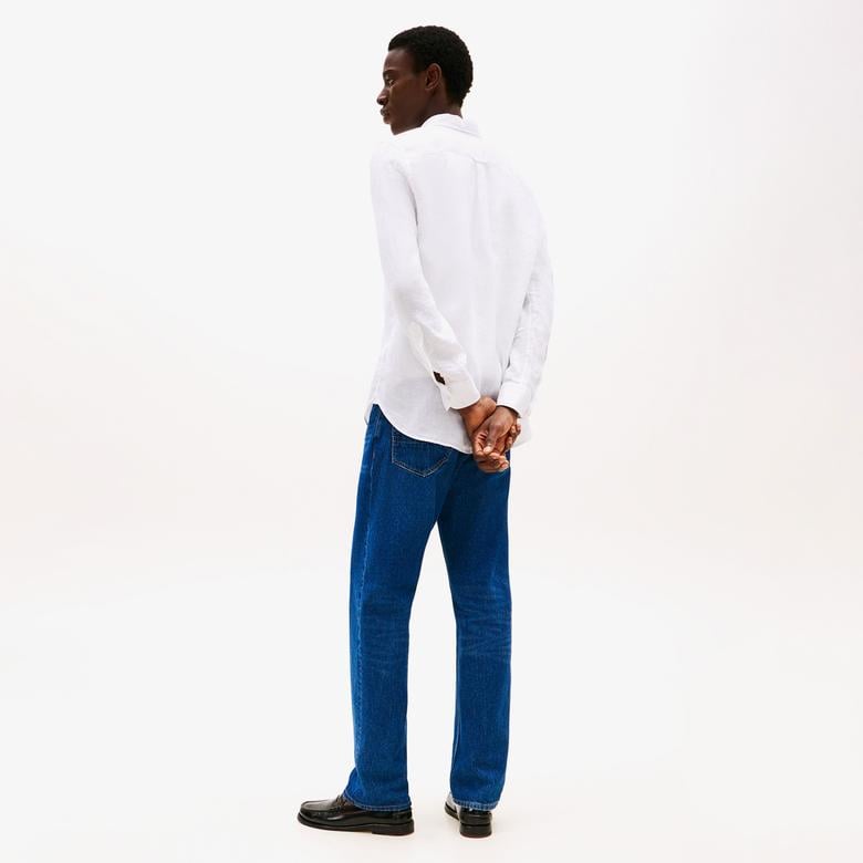 Tommy Hilfiger Erkek Beyaz Gömlek