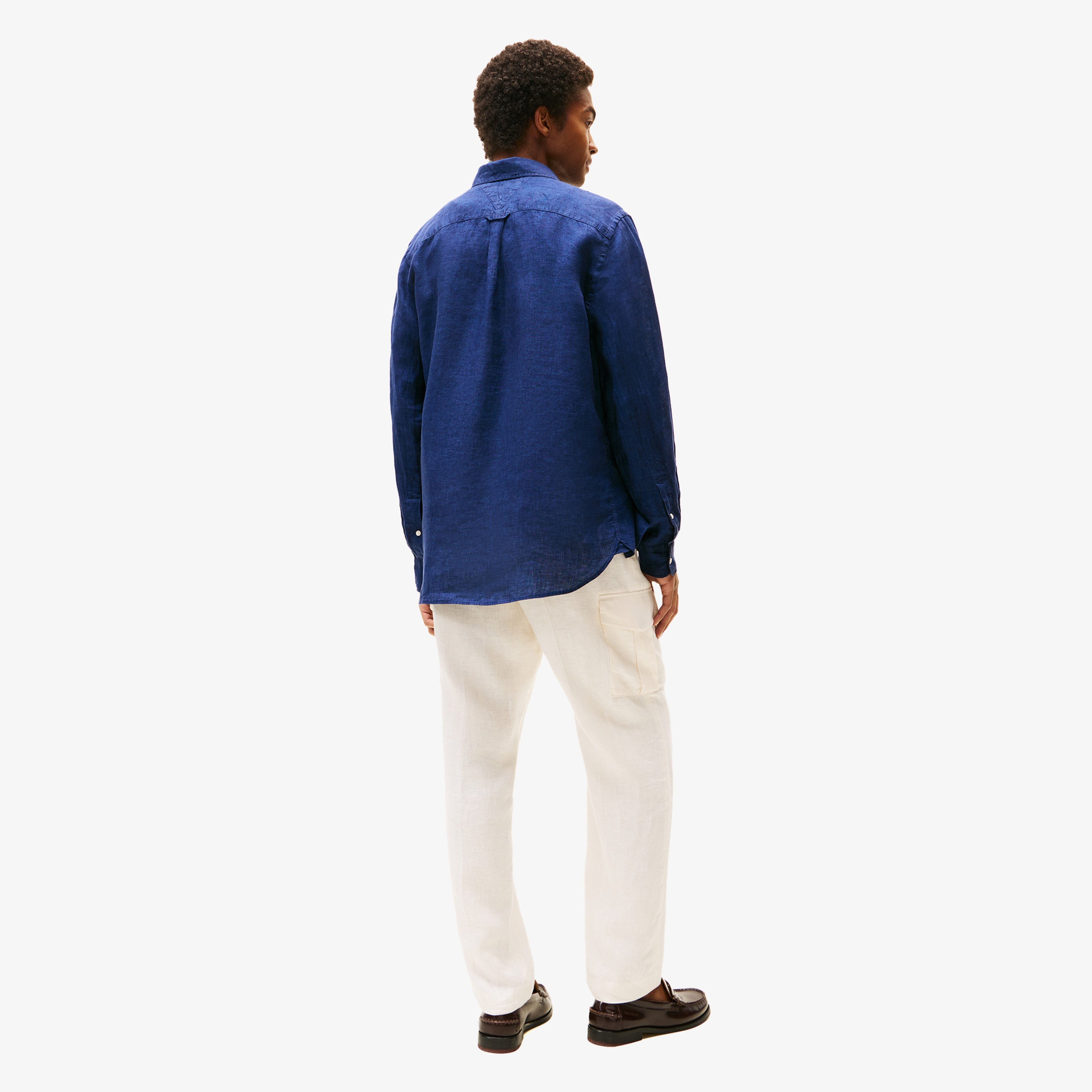 Tommy Hilfiger Erkek Mavi Gömlek