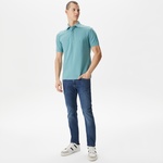 Nautica Erkek Mavi Slim Fit Kısa Kollu Polo Yaka T-Shirt