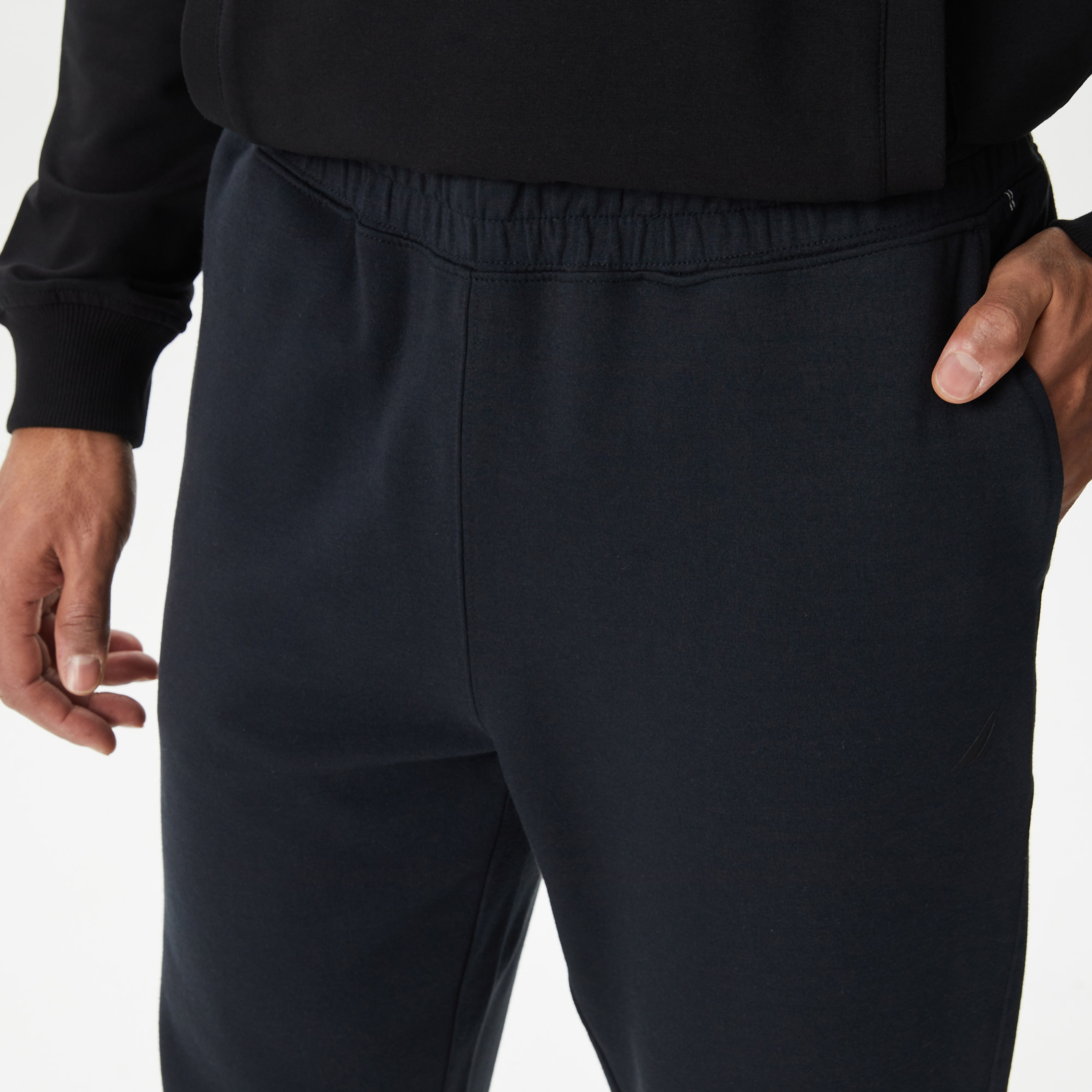 Nautica Erkek Siyah Standart Fit Eşofman Altı