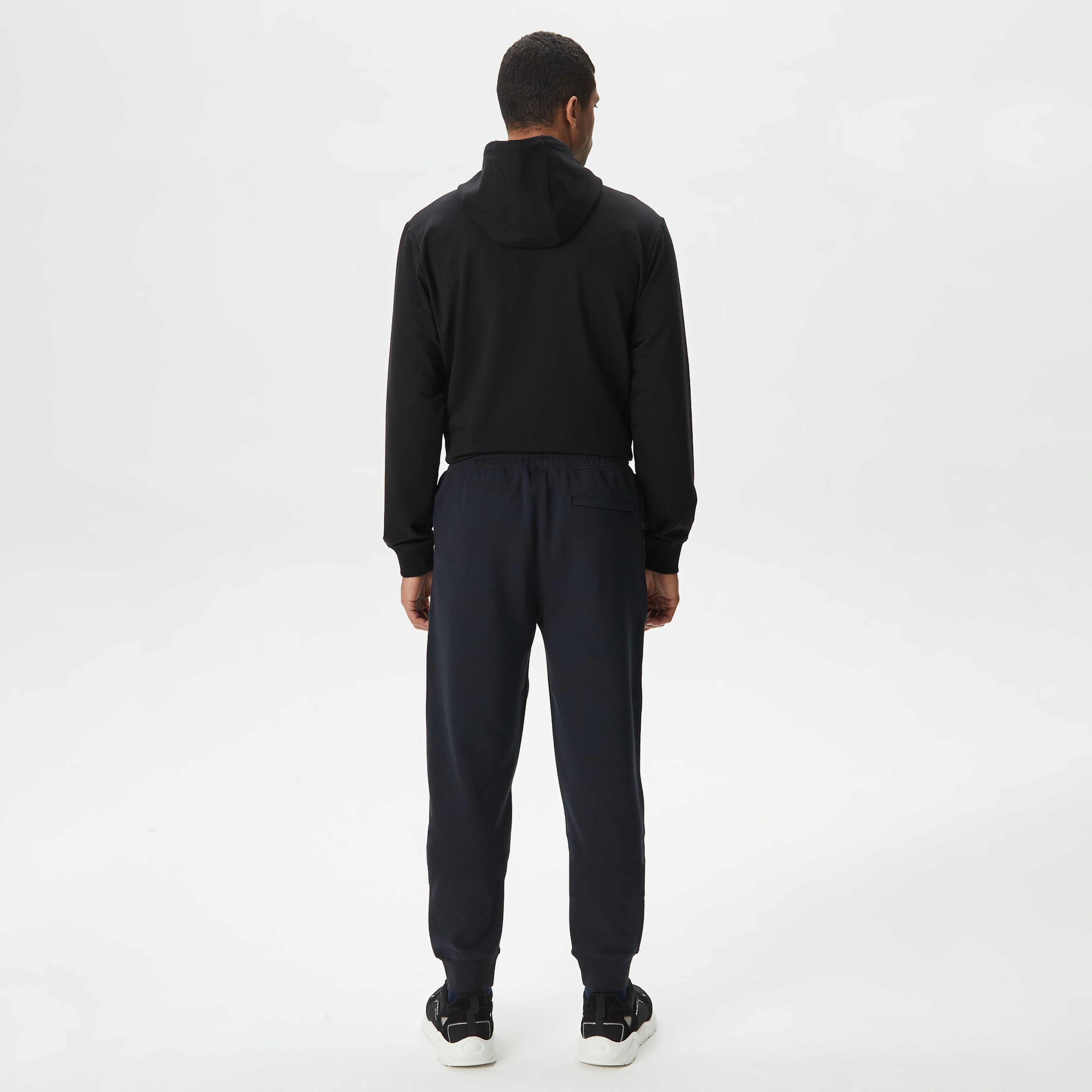 Nautica Erkek Siyah Standart Fit Eşofman Altı