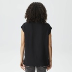 Nautica Kadın Siyah Relaxed Fit Bluz