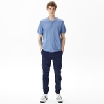 Nautica Erkek Mavi Classic Fit Kısa Kollu Triko
