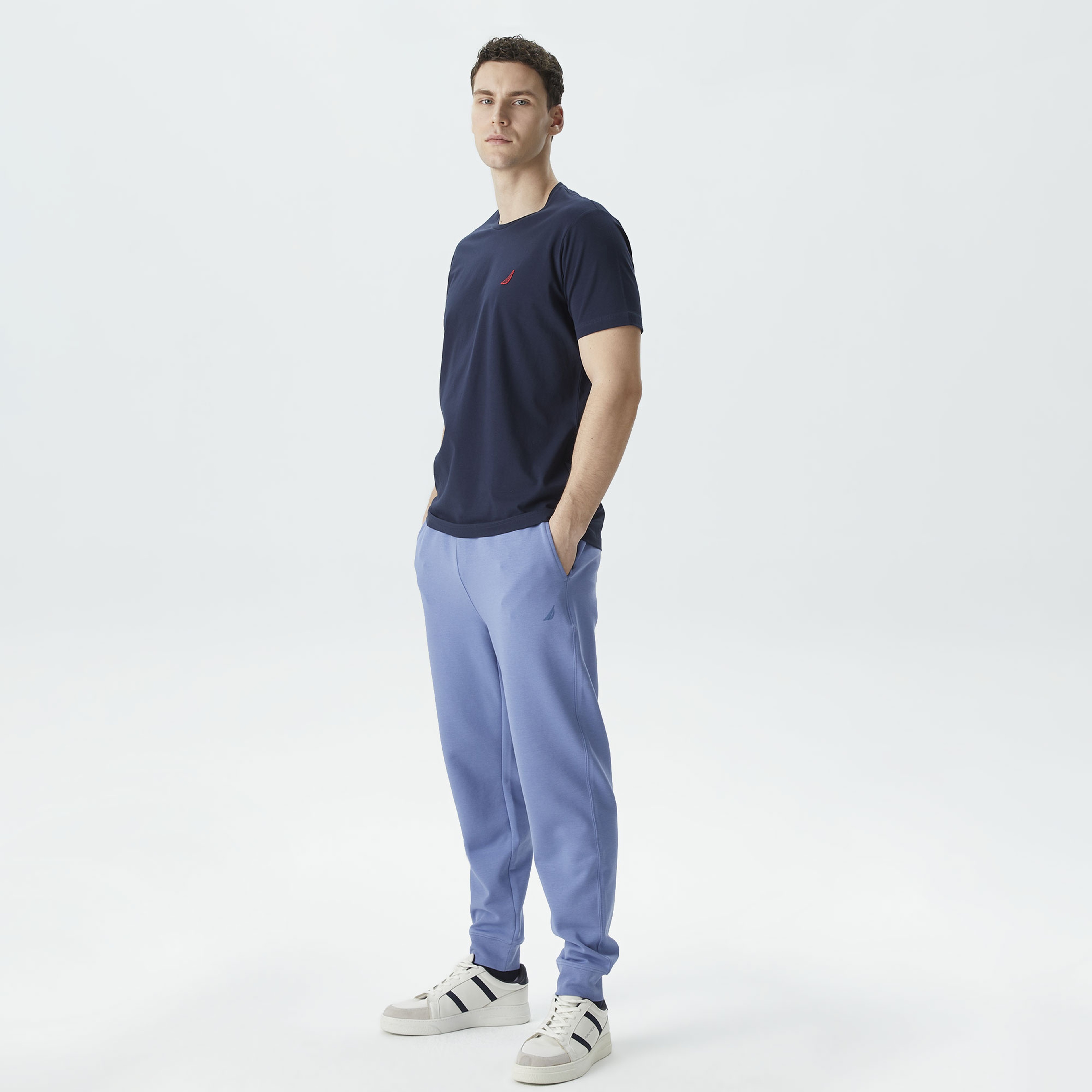 Nautica Erkek Lacivert Standart Fit T-Shirt