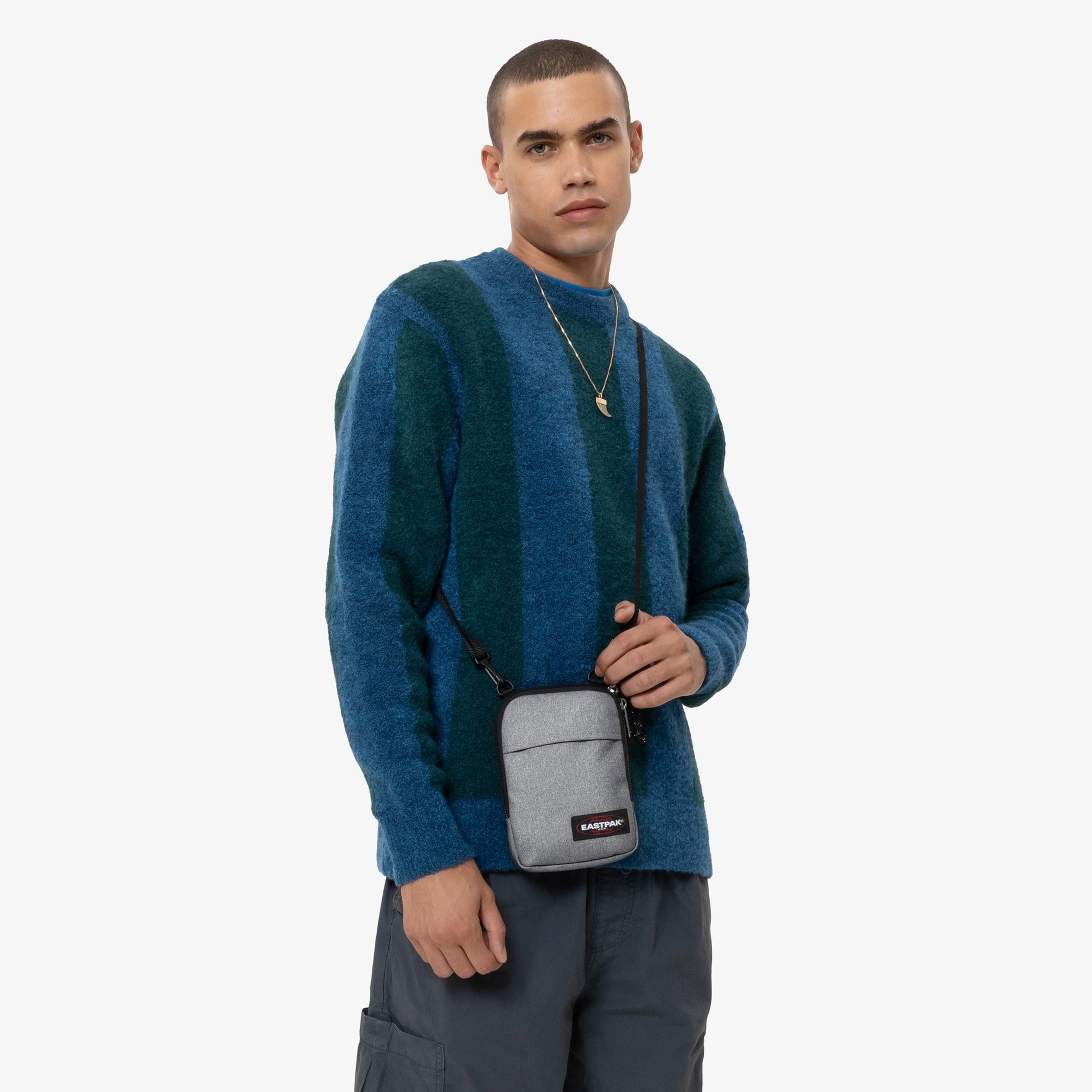 Eastpak Buddy Unisex Gri Omuz Çantası