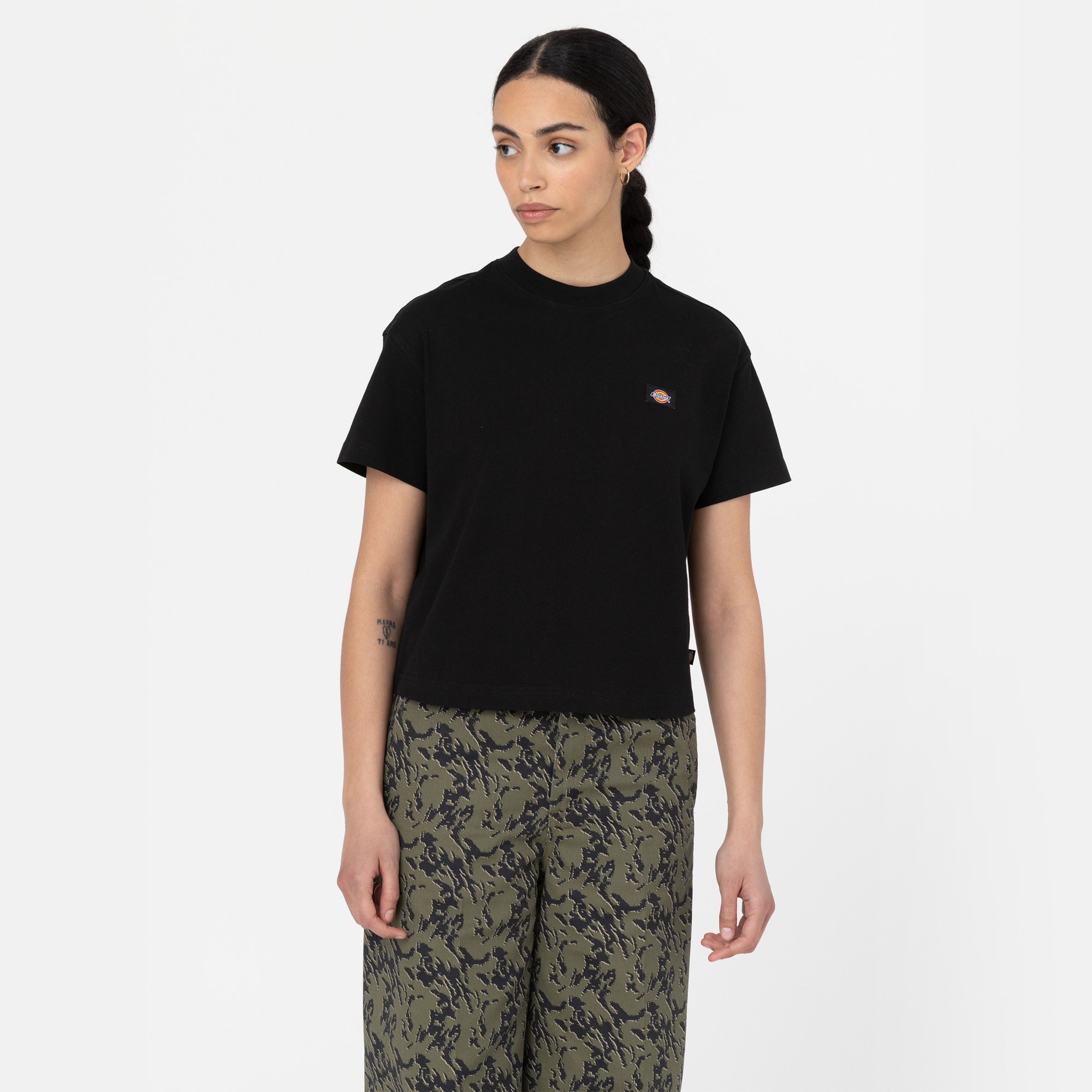 Dickies Oakport Kadın Siyah T-Shirt