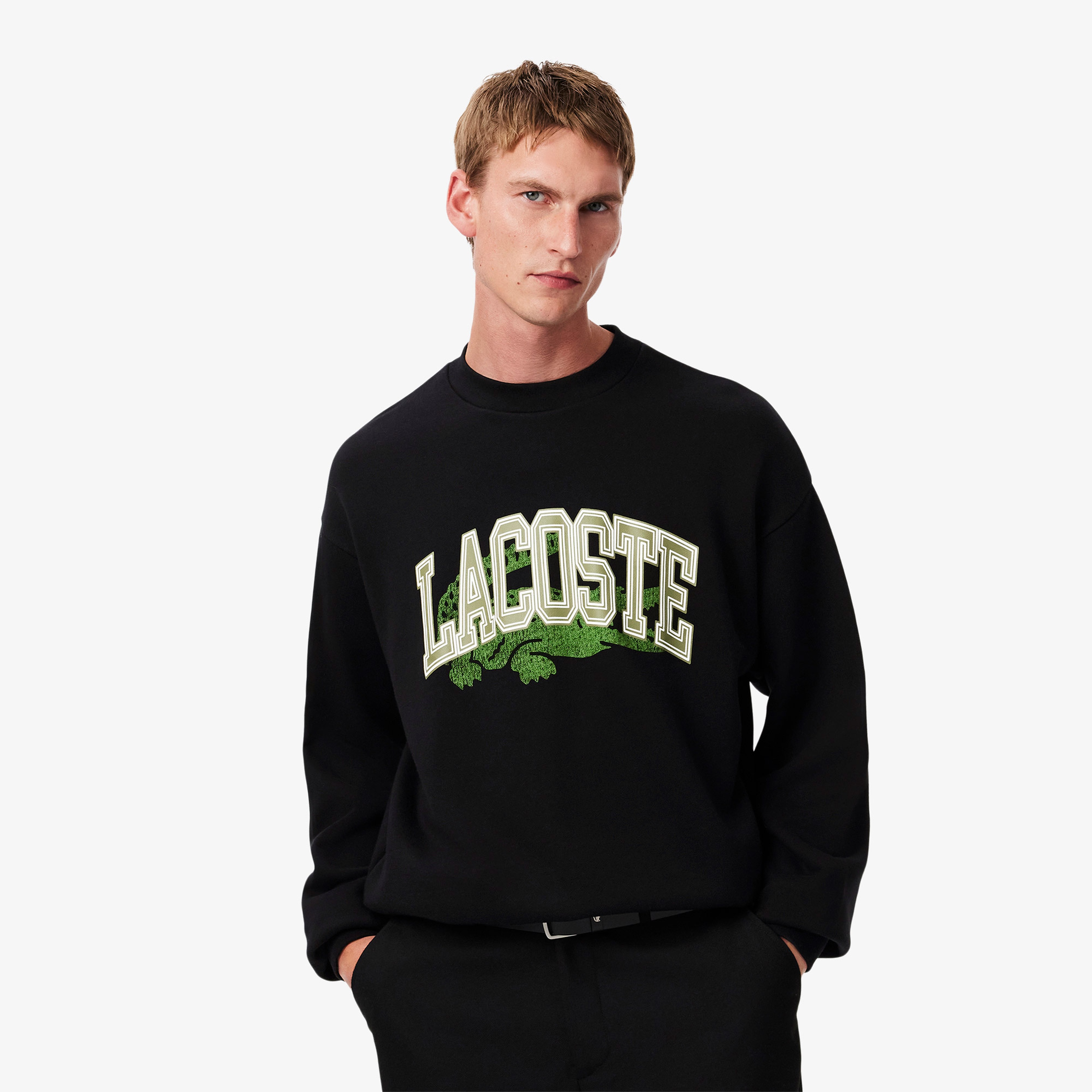 Loose Fit Fleece Sweatshirt