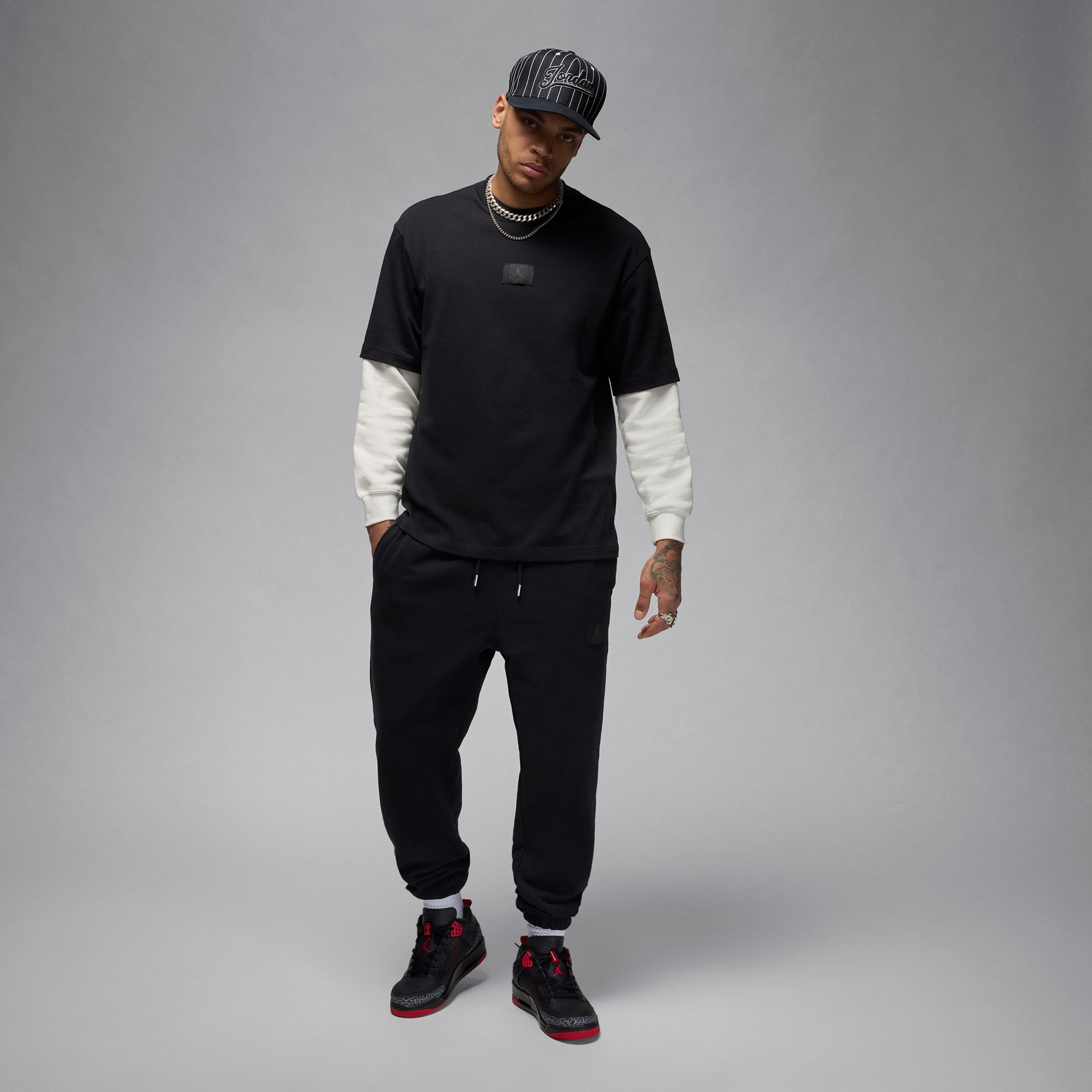 Jordan Flight Essentials Erkek Siyah T-Shirt