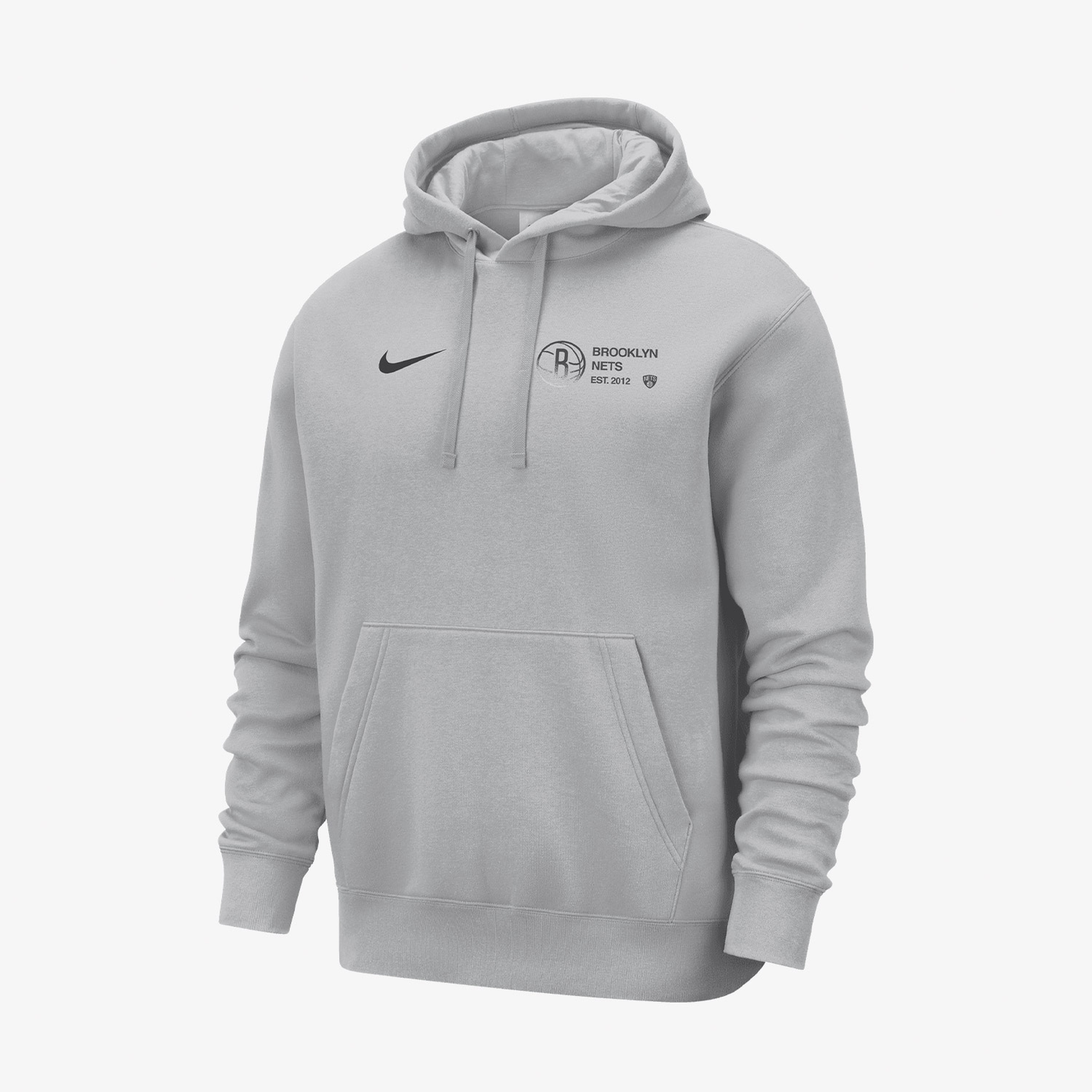 Jordan Brooklyn Nets Club Courtside Erkek Siyah Hoodie