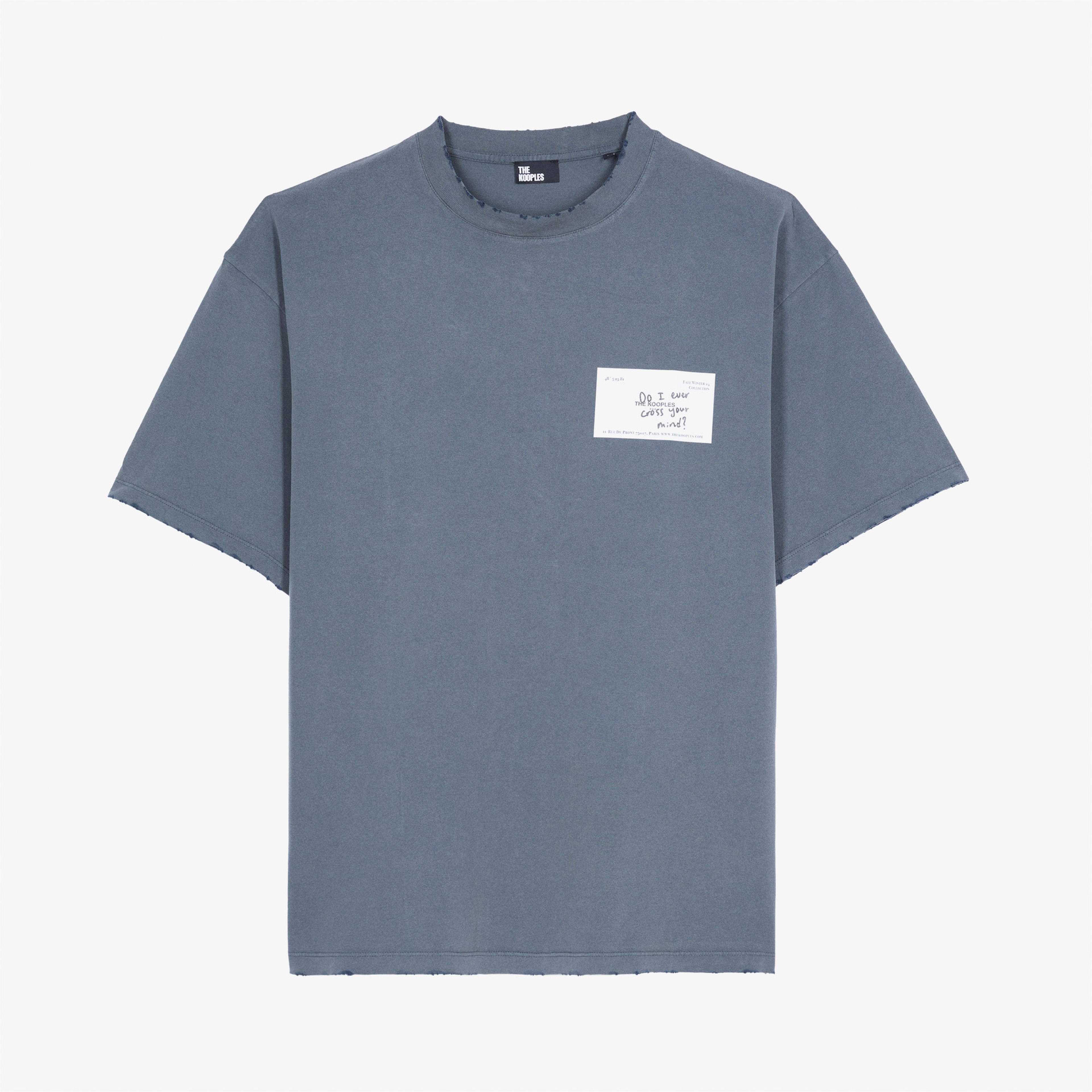 ERKEK KOYU MAVİ T-SHIRT