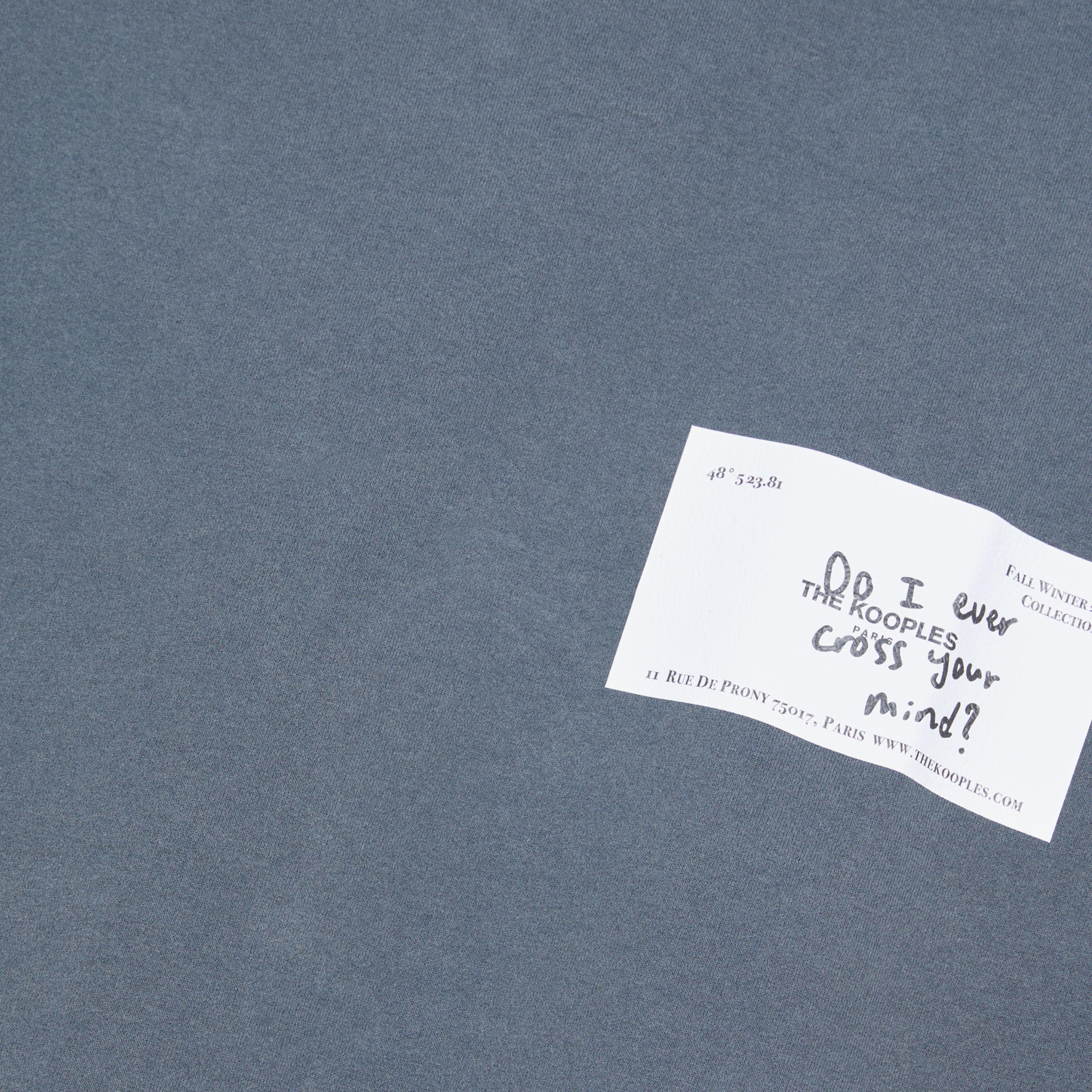 ERKEK KOYU MAVİ T-SHIRT