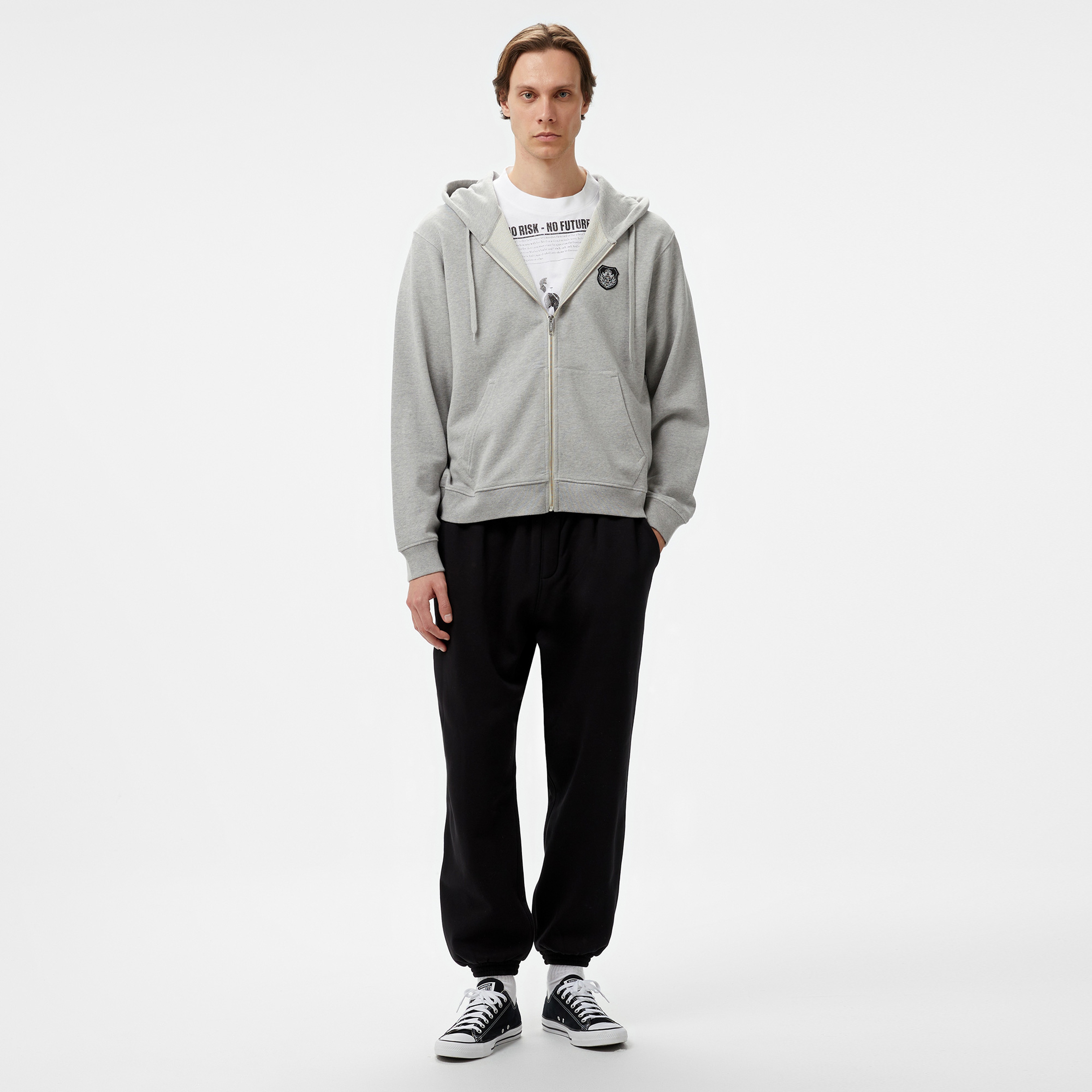 ERKEK GRİ SWEATSHIRT