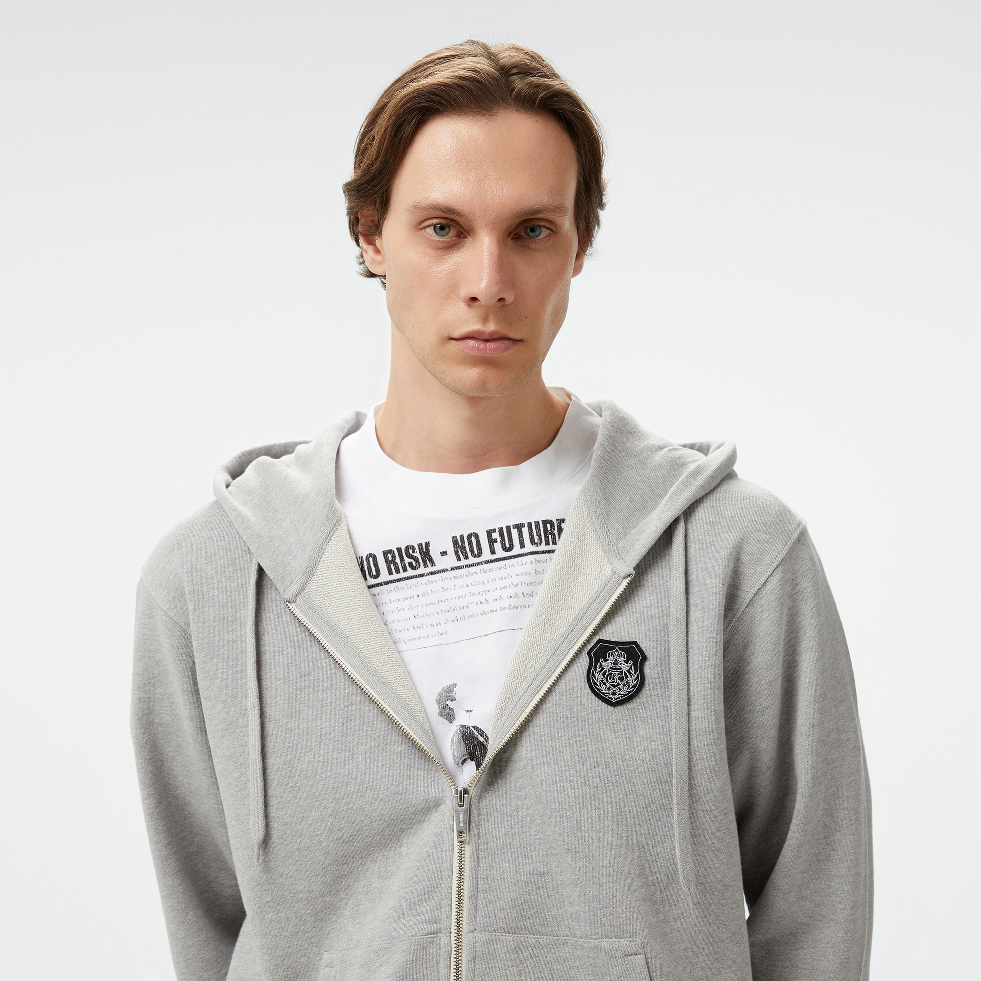 ERKEK GRİ SWEATSHIRT