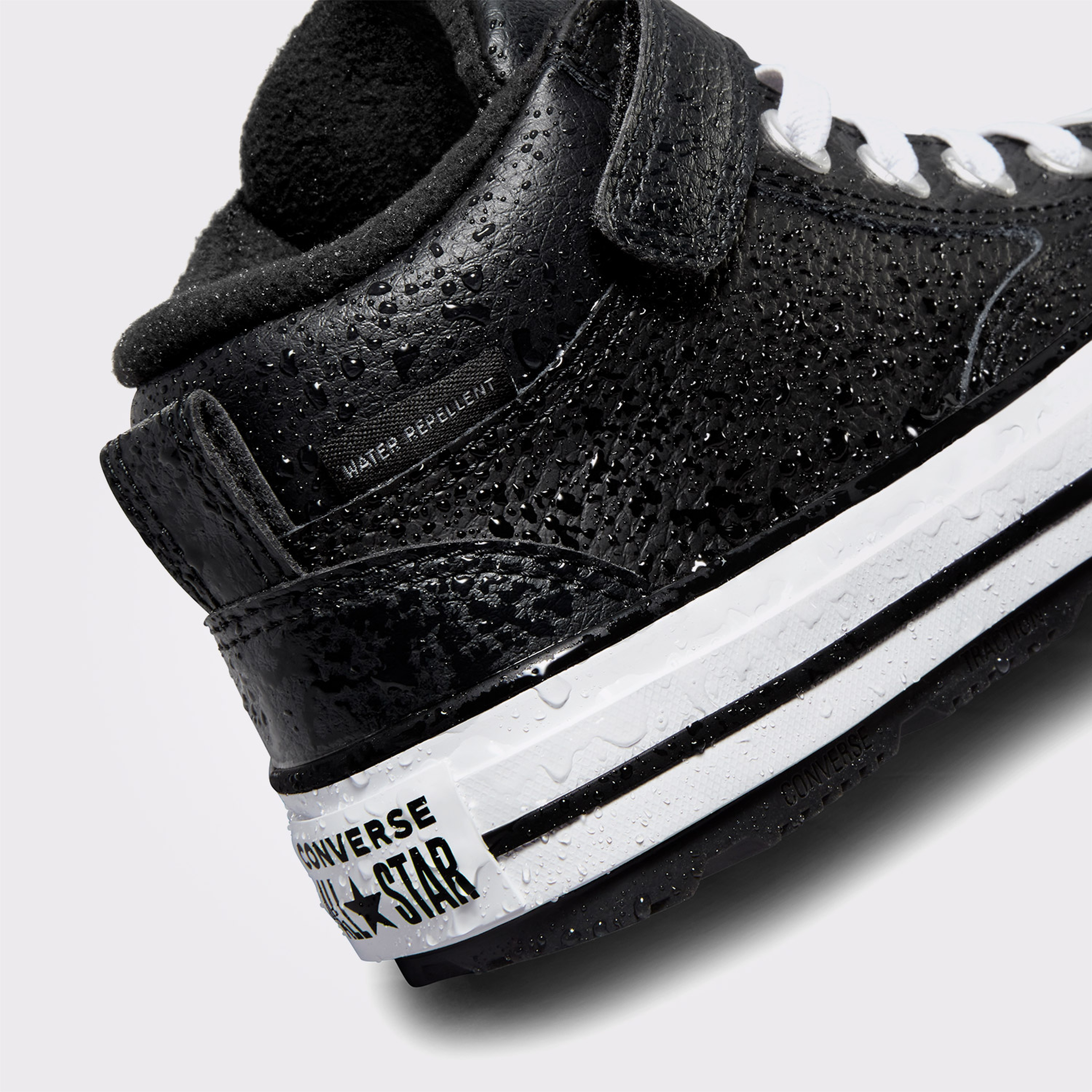 Converse Chuck Taylor All Star Malden Street Çocuk Siyah Deri Sneaker