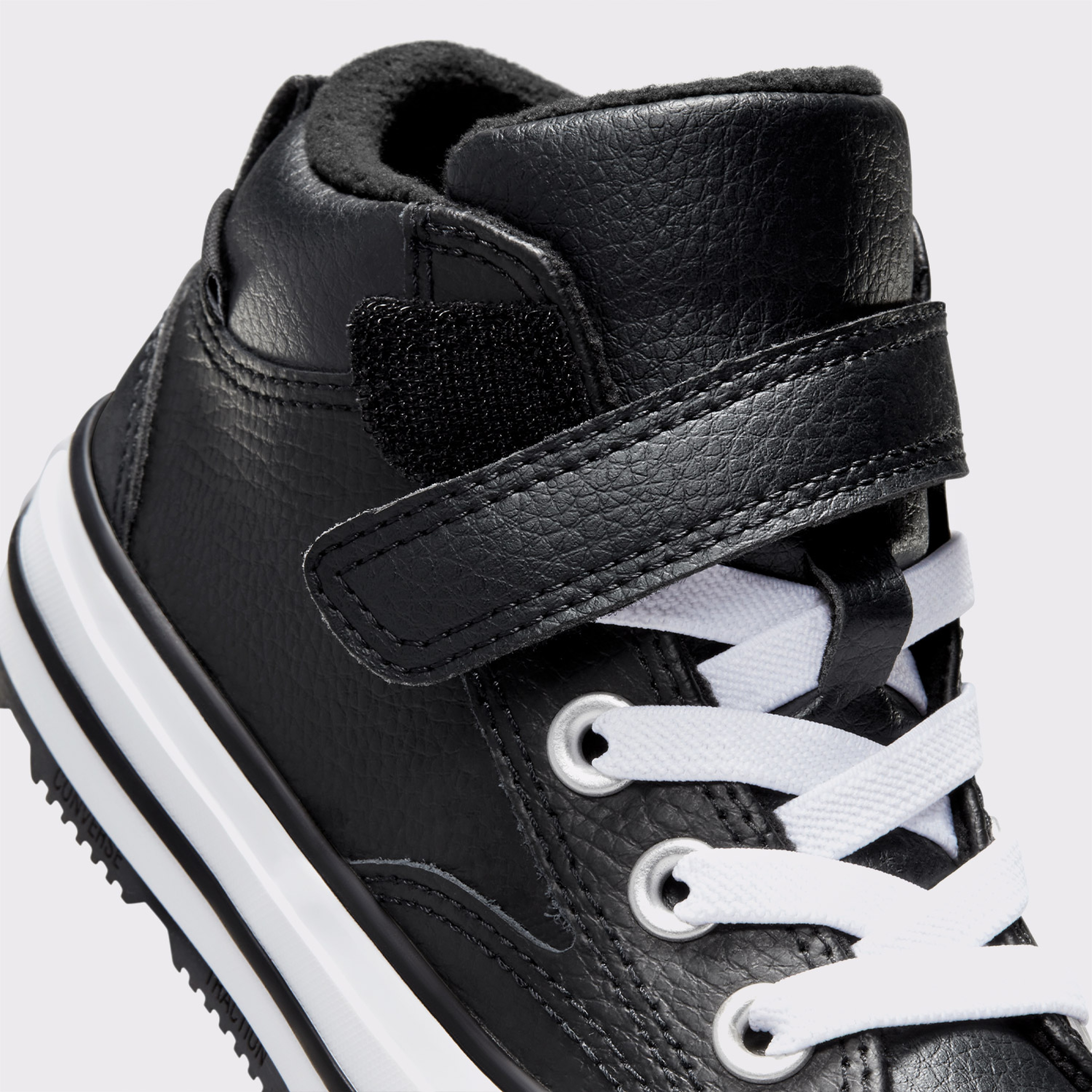Converse Chuck Taylor All Star Malden Street Çocuk Siyah Deri Sneaker