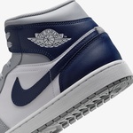 Jordan Air Jordan 1 Mid Erkek Beyaz Sneaker