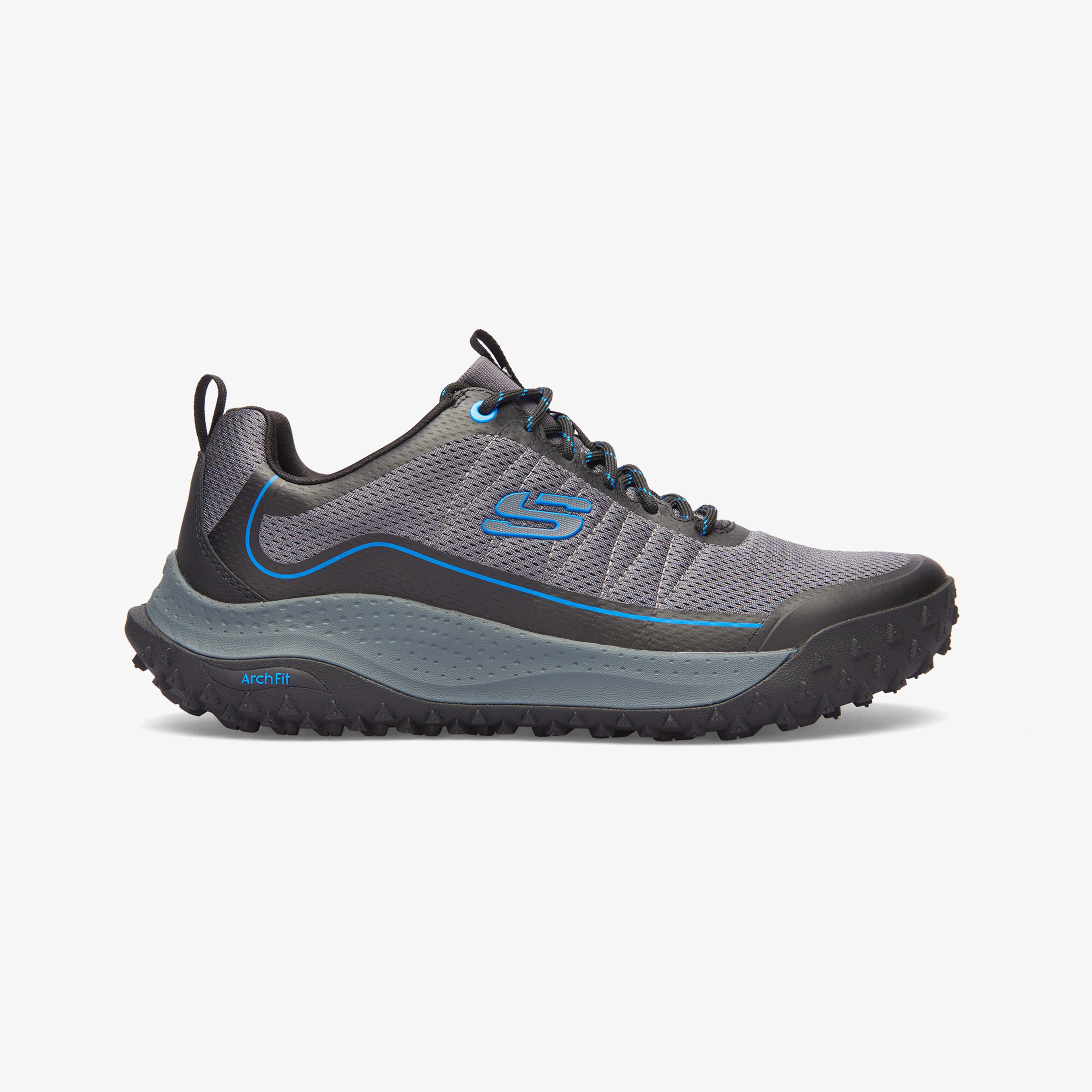 Skechers Arch Fit Swift Trail Erkek Gri Outdoor Ayakkabısı