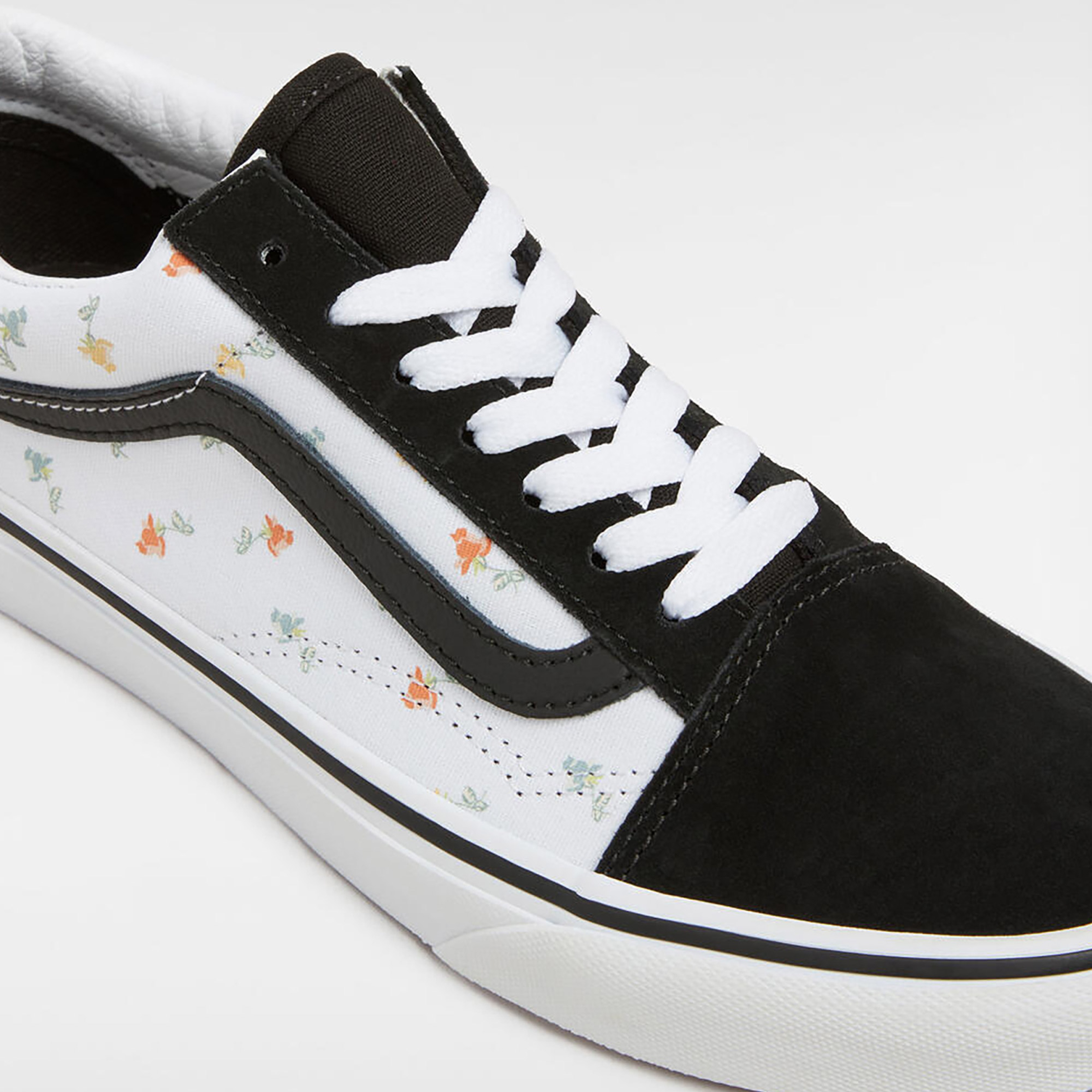 Vans Old Skool Unisex Floral Siyah Sneaker