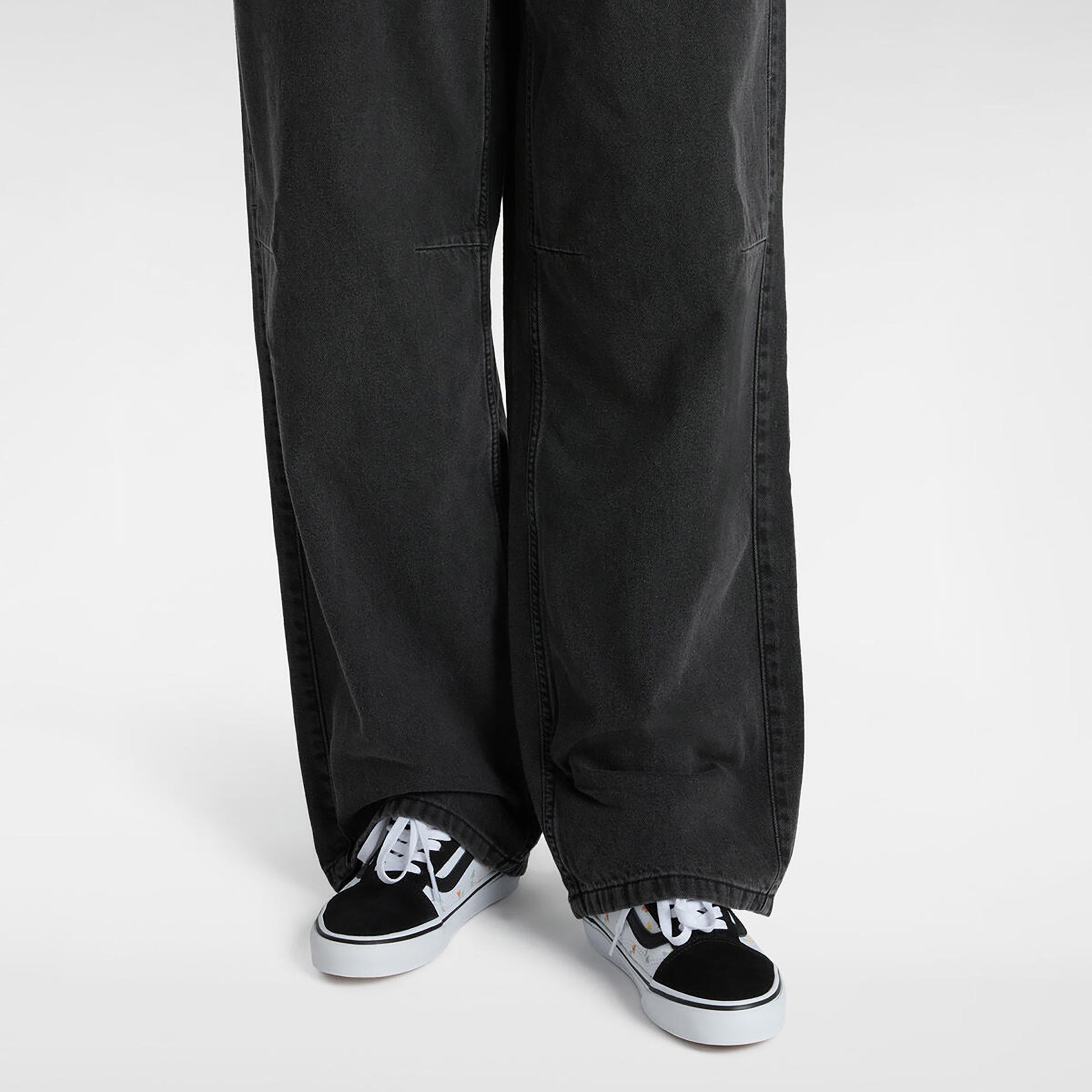 Vans Old Skool Unisex Floral Siyah Sneaker