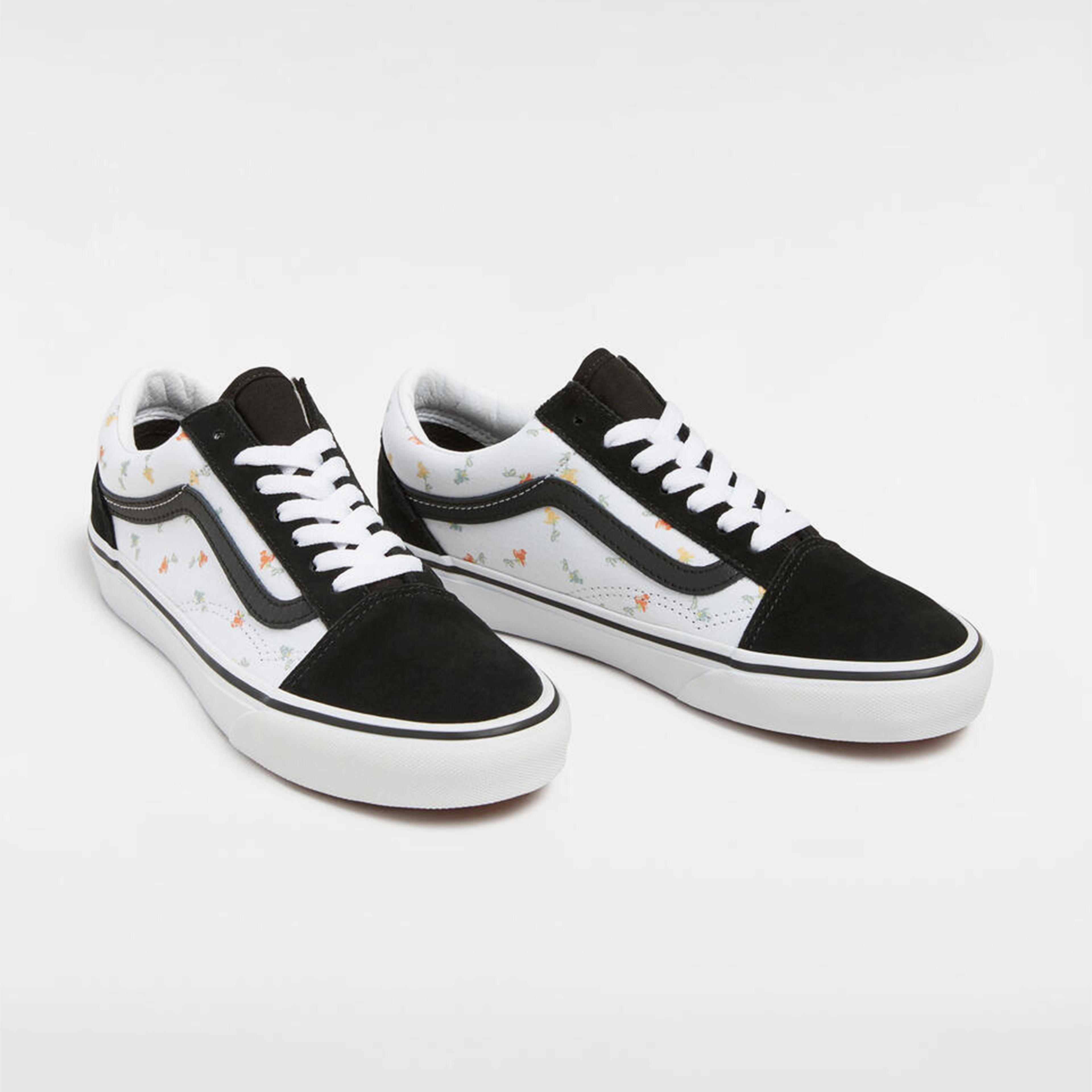 Vans Old Skool Unisex Floral Siyah Sneaker