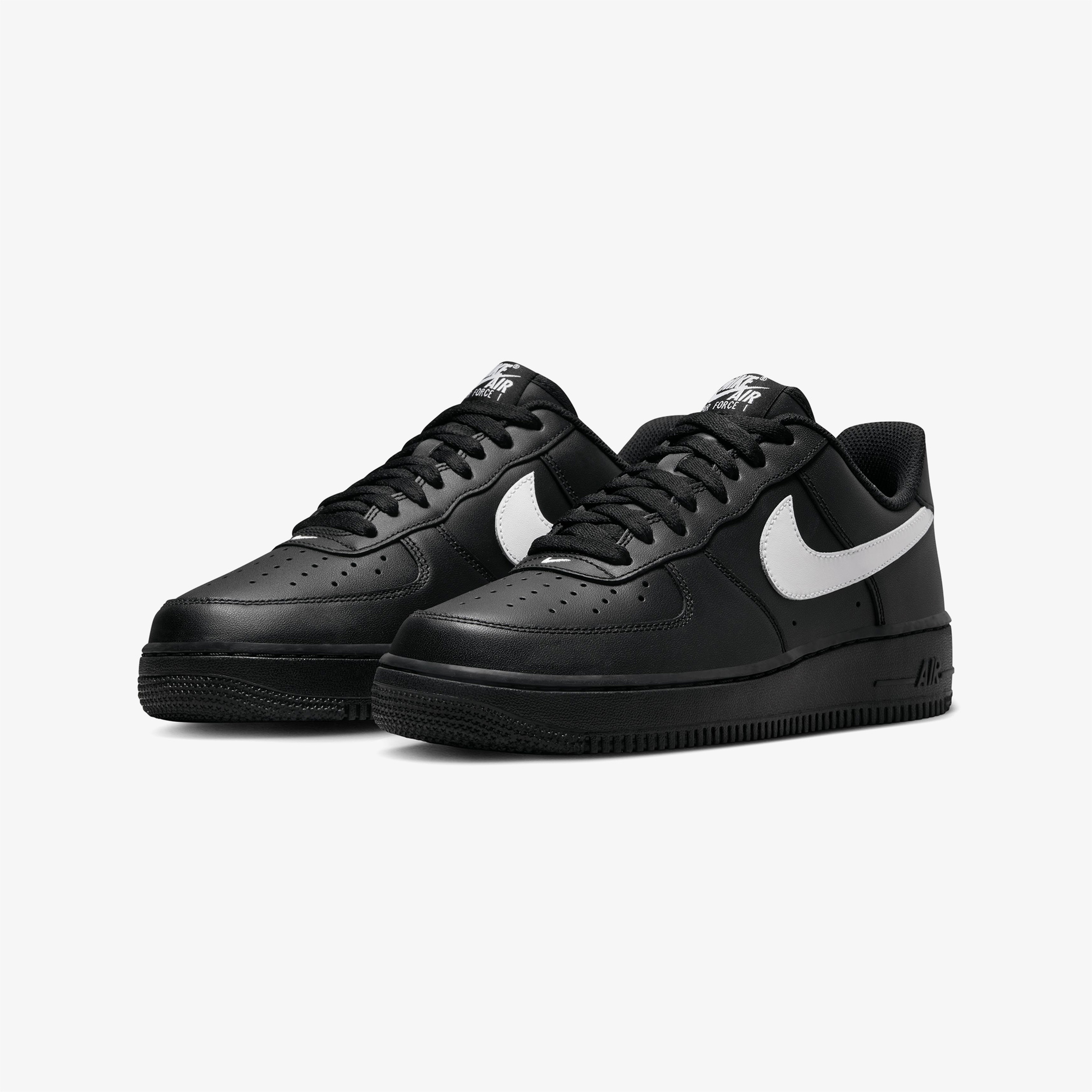 Nike Air Force 1 '07 Erkek Siyah Sneaker