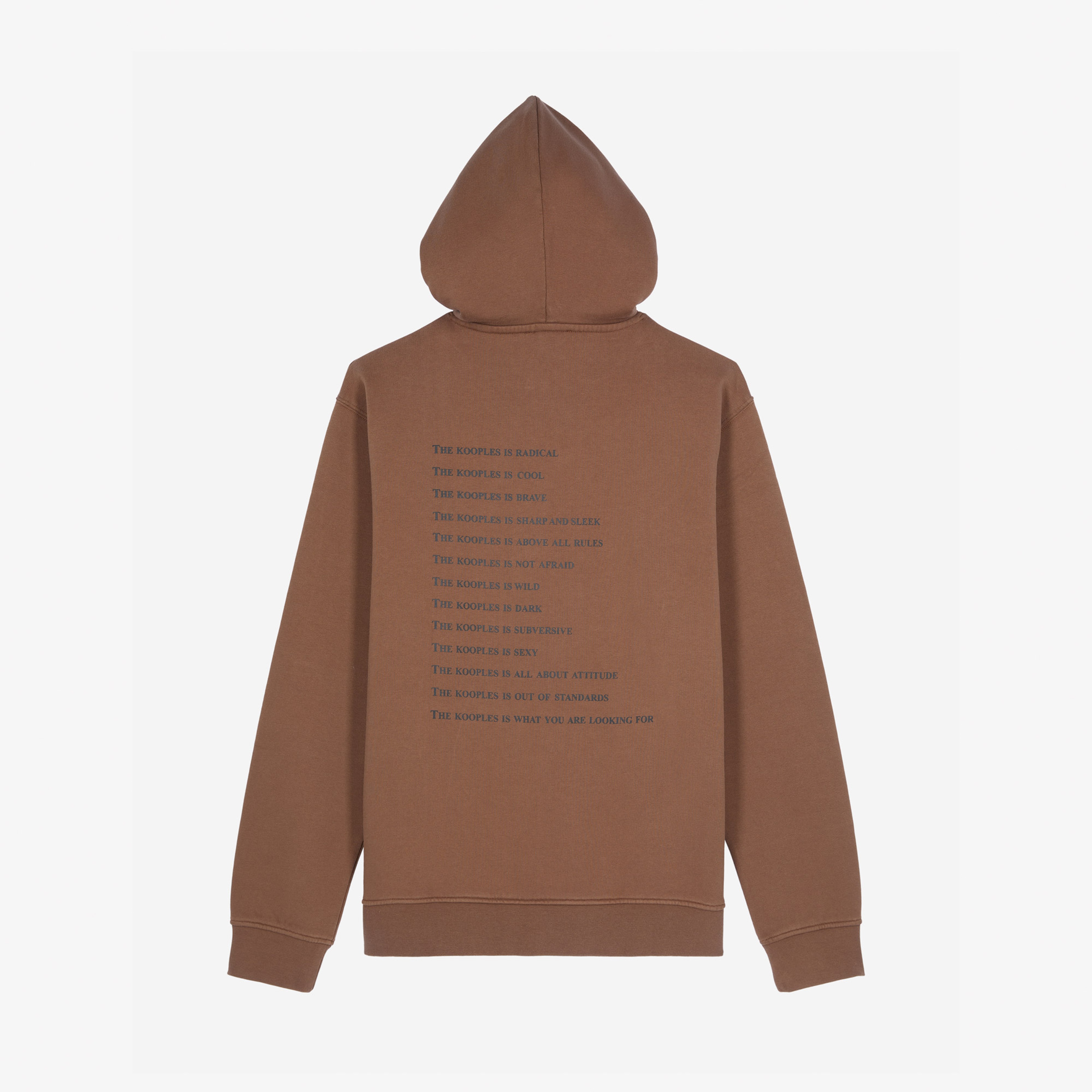 ERKEK KAHVERENGİ SWEATSHIRT