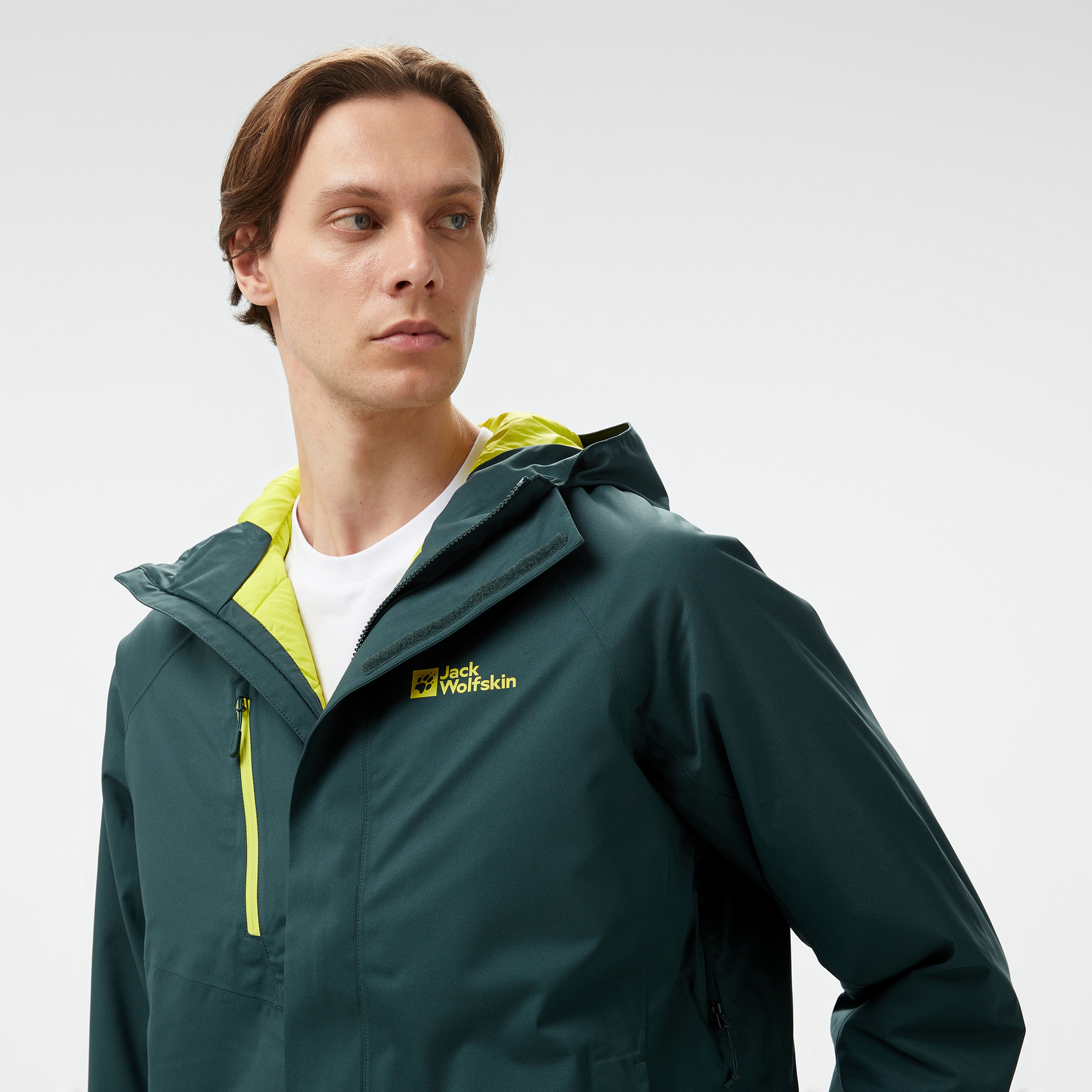 Jack Wolfskin Texapore Fiber Insulated Erkek Yeşil Ceket