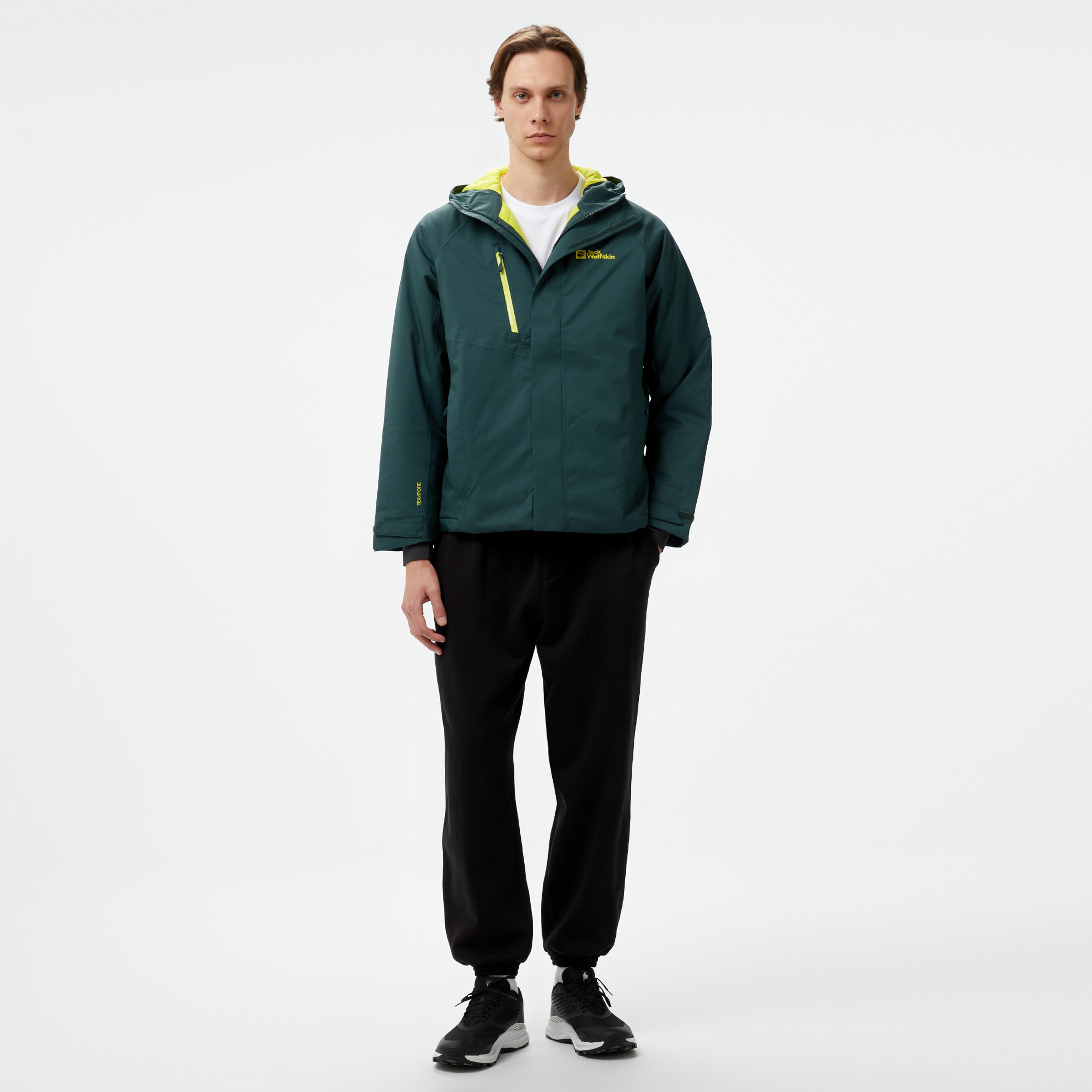 Jack Wolfskin Texapore Fiber Insulated Erkek Yeşil Ceket
