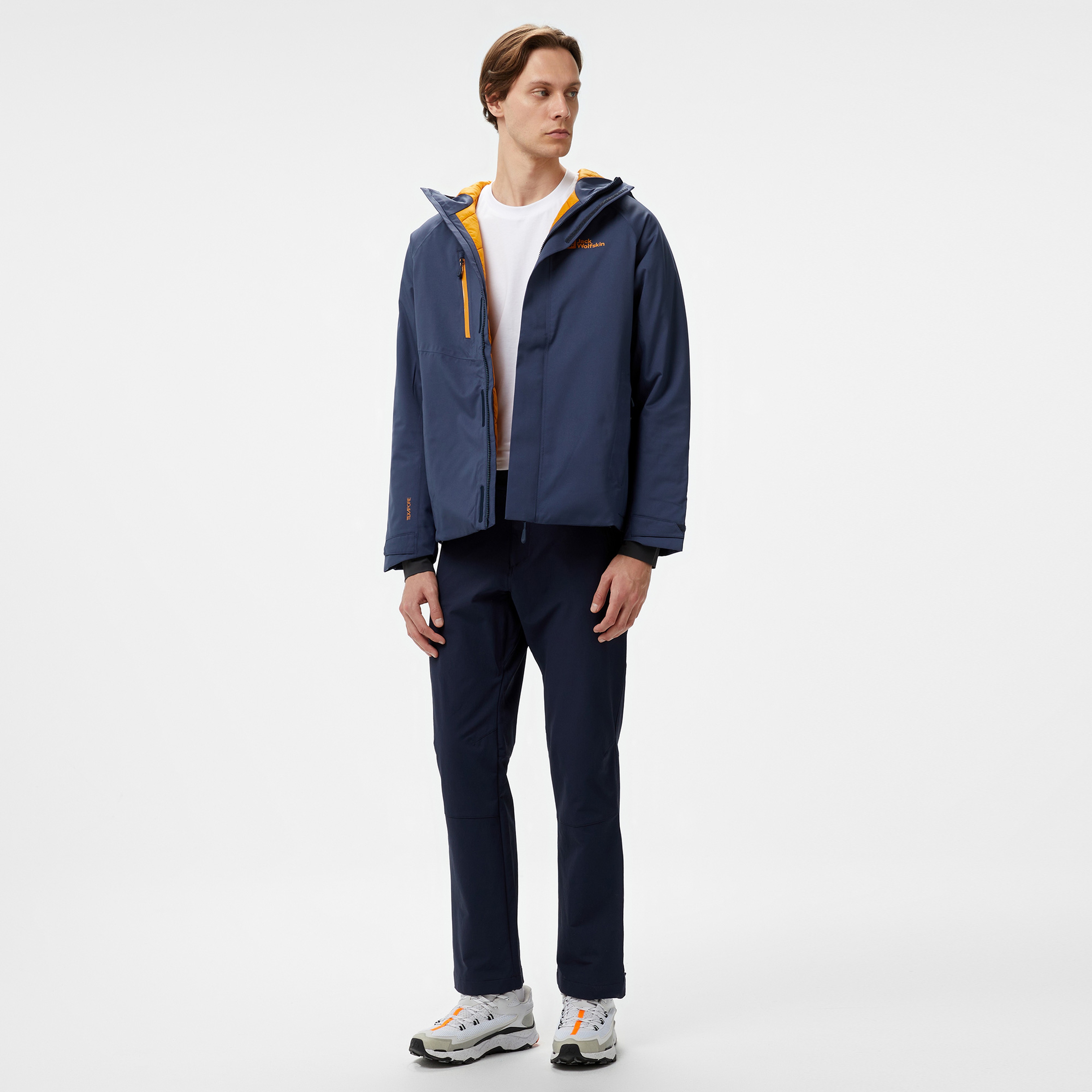 Jack Wolfskin Texapore Fiber Insulated Erkek Lacivert Ceket