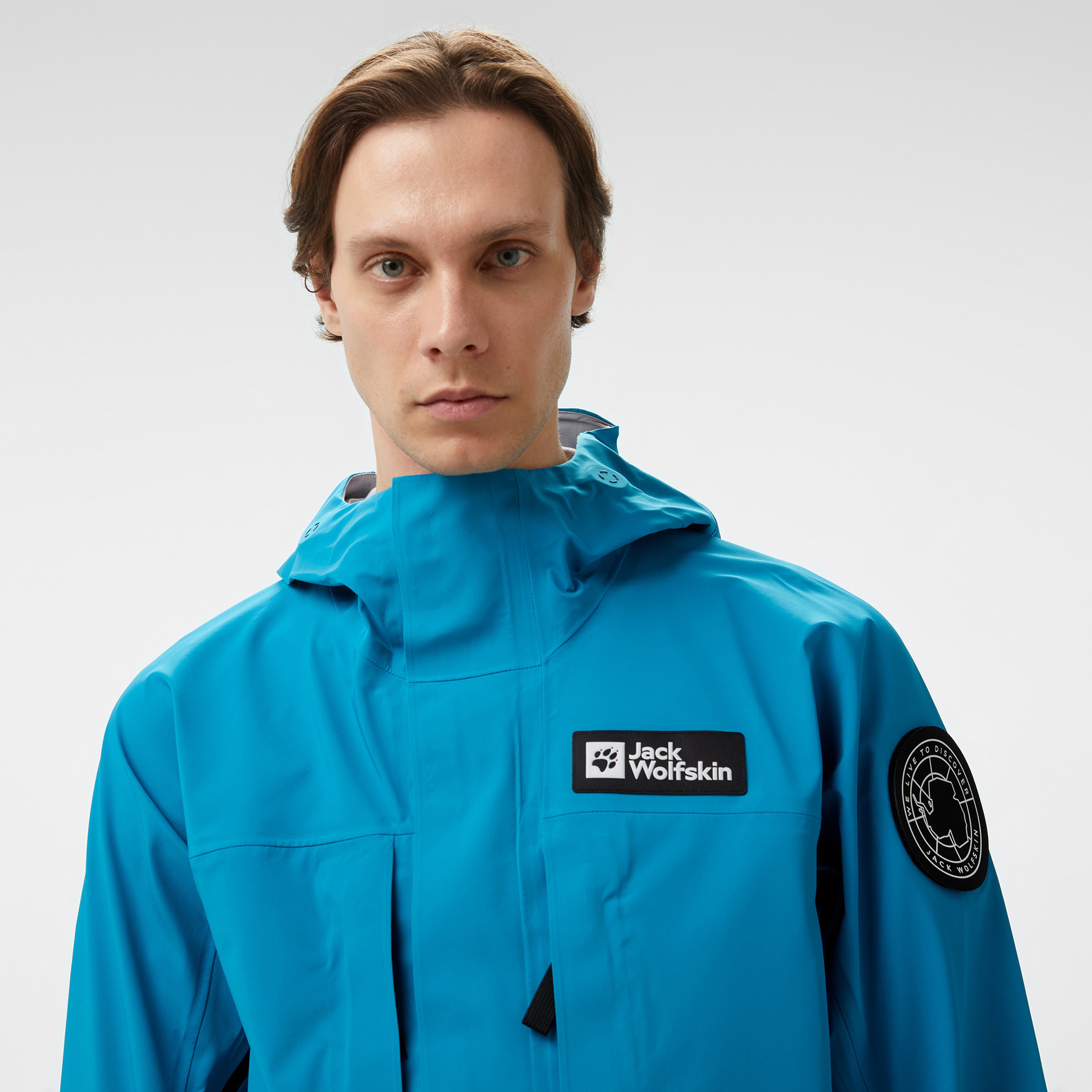 Jack Wolfskin Texapore,Pertex Shield Air Erkek Mavi Ceket