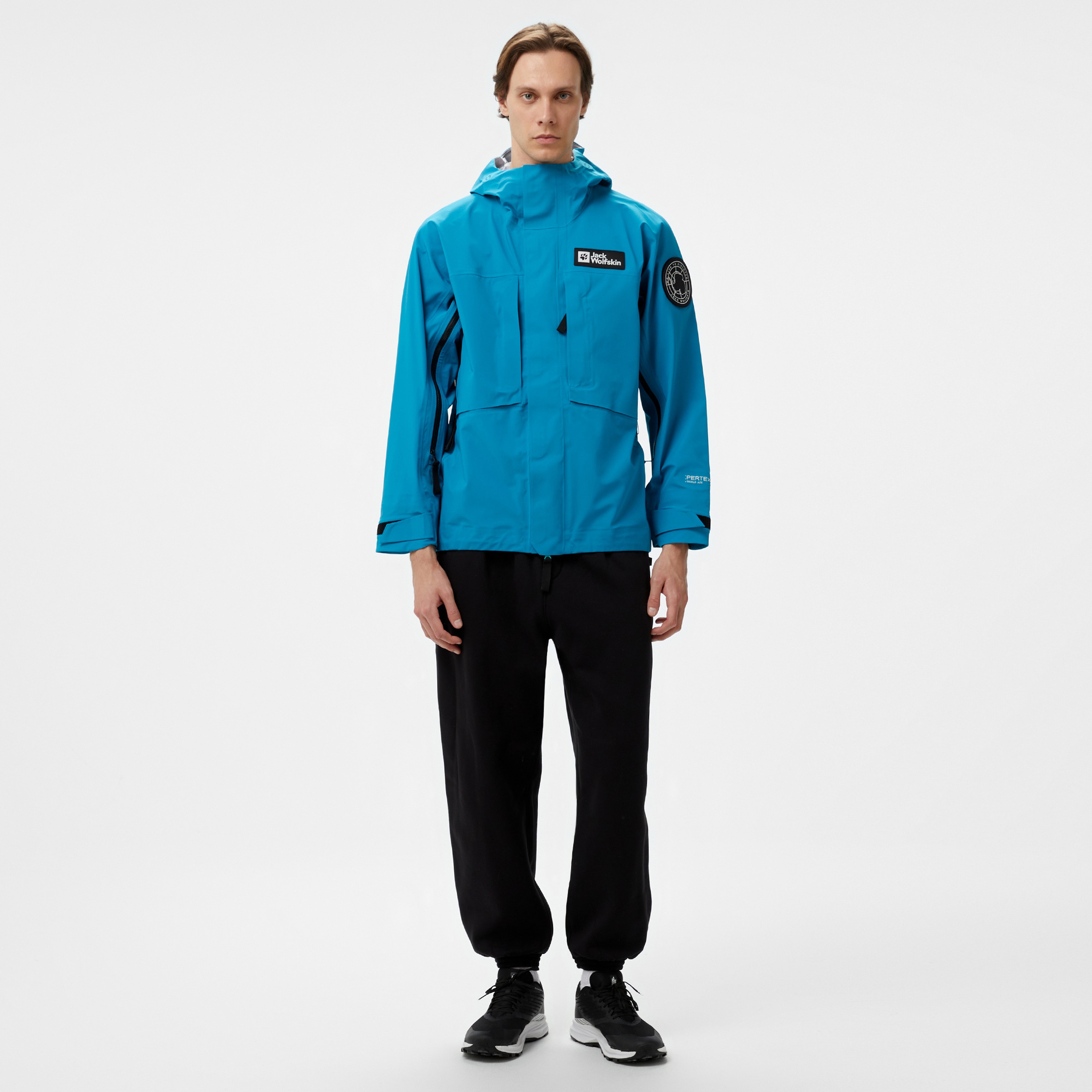 Jack Wolfskin Texapore,Pertex Shield Air Erkek Mavi Ceket