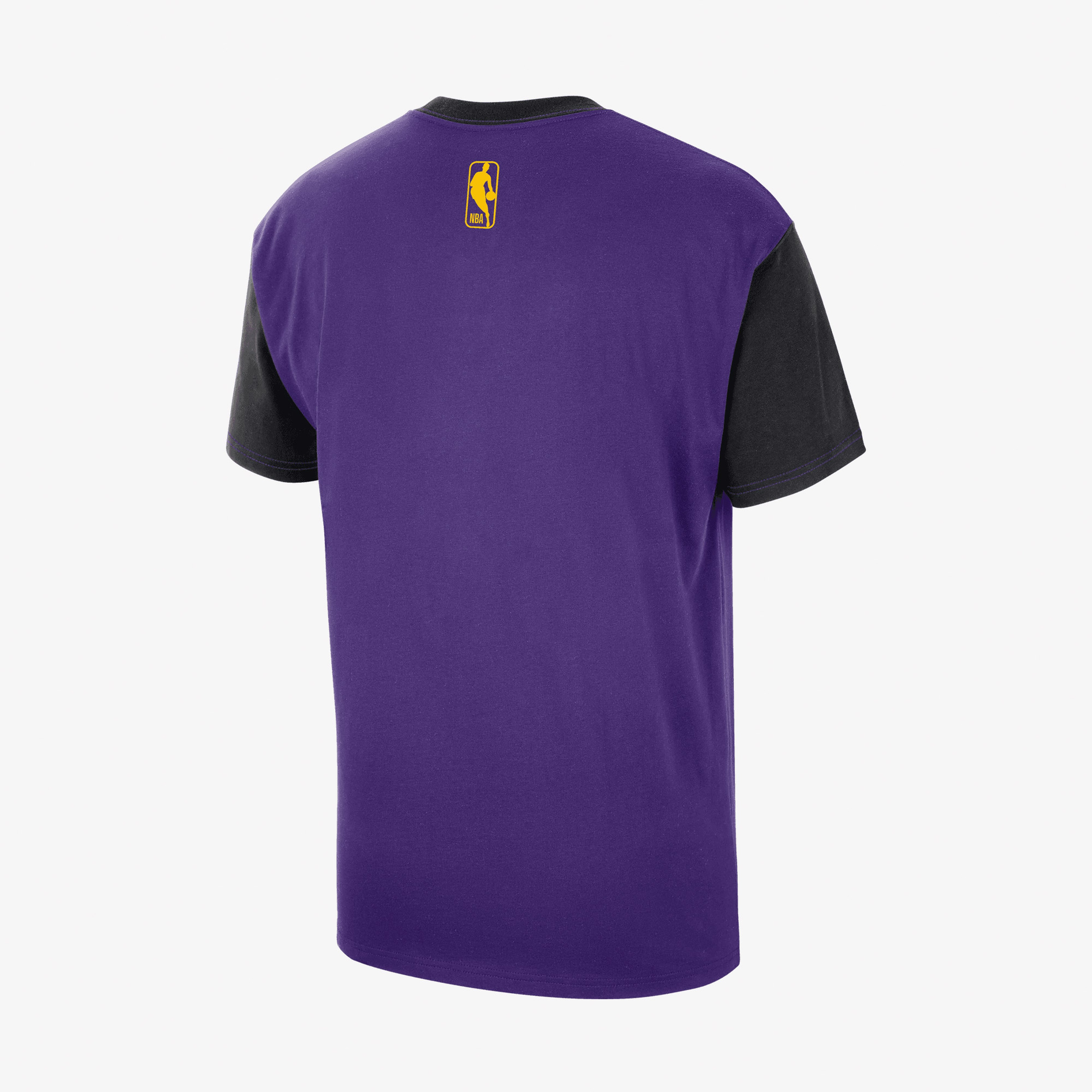 Los Angeles Lakers Courtside City Edition Erkek Mor T-Shirt