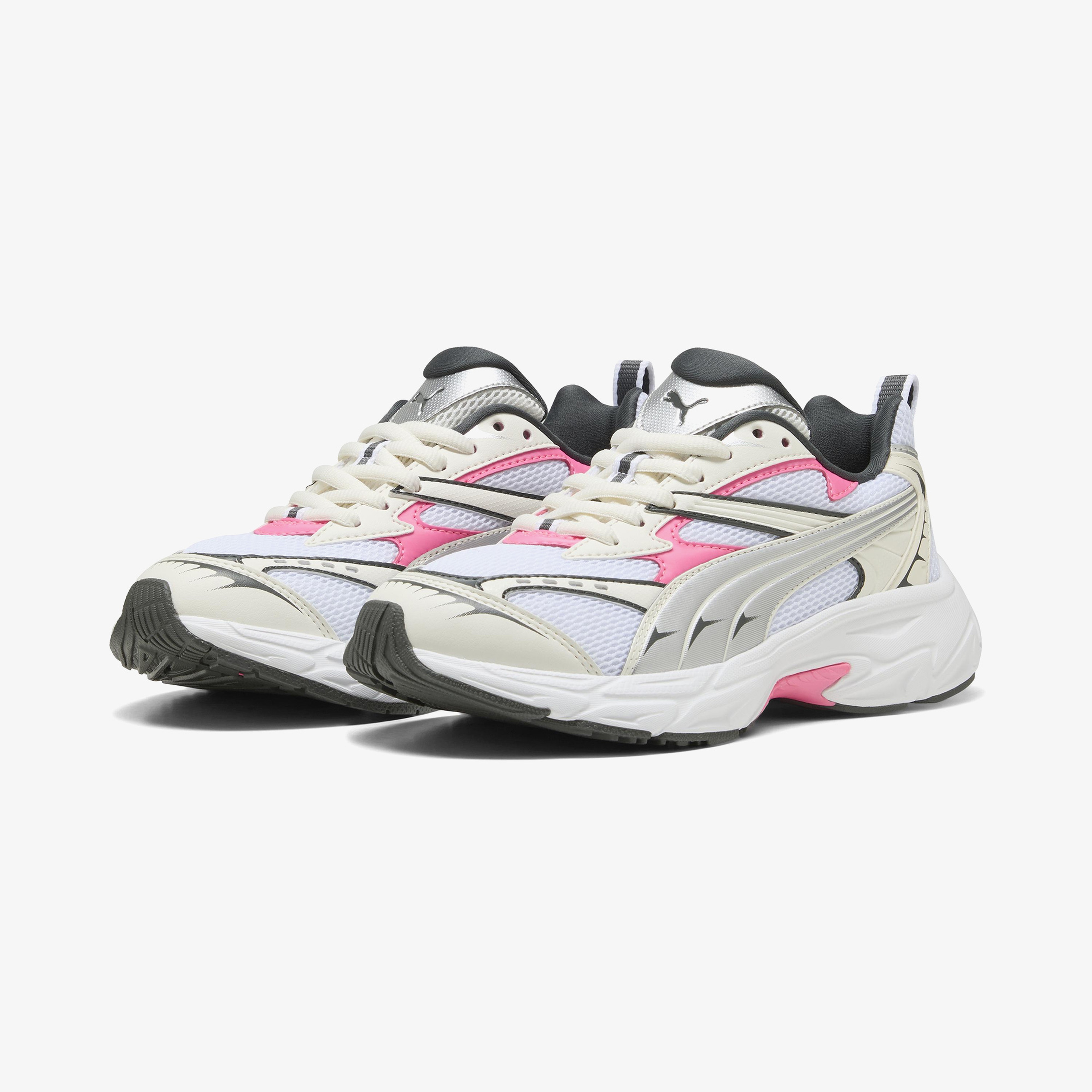 Puma Morphic Unisex Beyaz Pembe Spor Ayakkabı