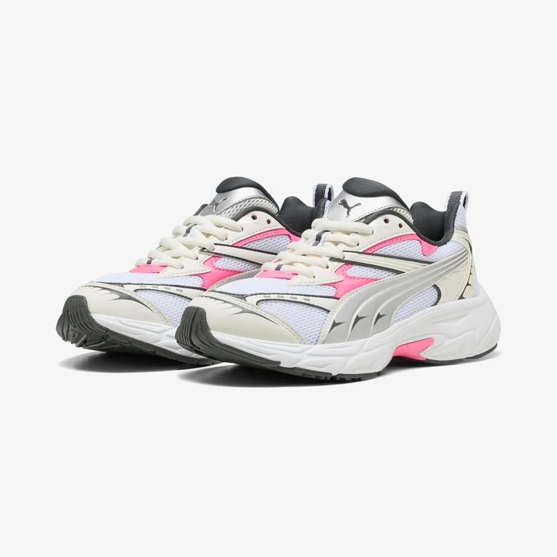 Puma Morphic Unisex Beyaz Pembe Spor Ayakkabı