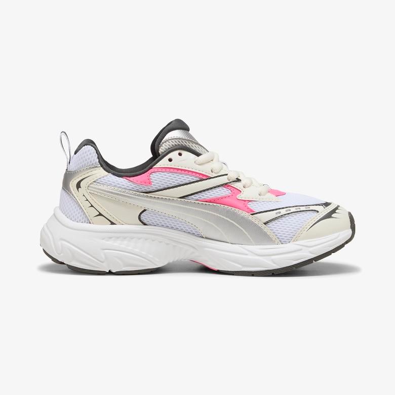 Puma Morphic Unisex Beyaz Pembe Spor Ayakkabı