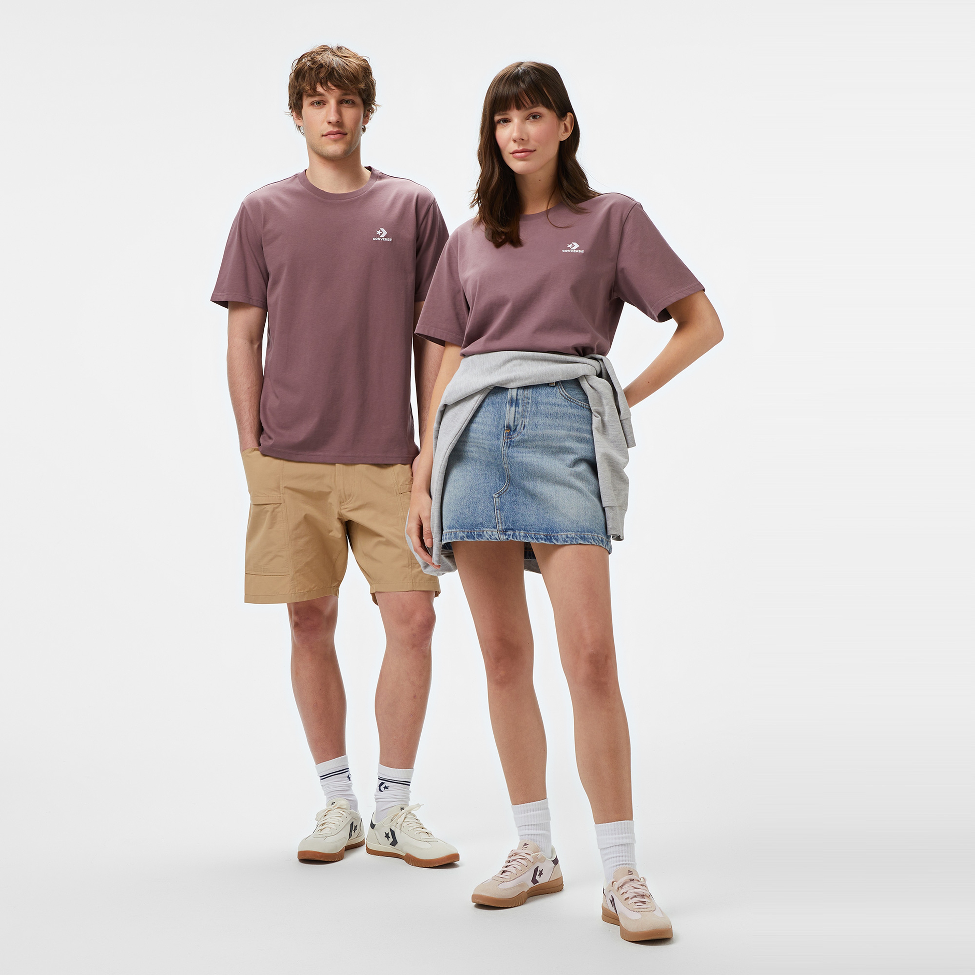 Converse Classic Unisex Bordo T-Shirt