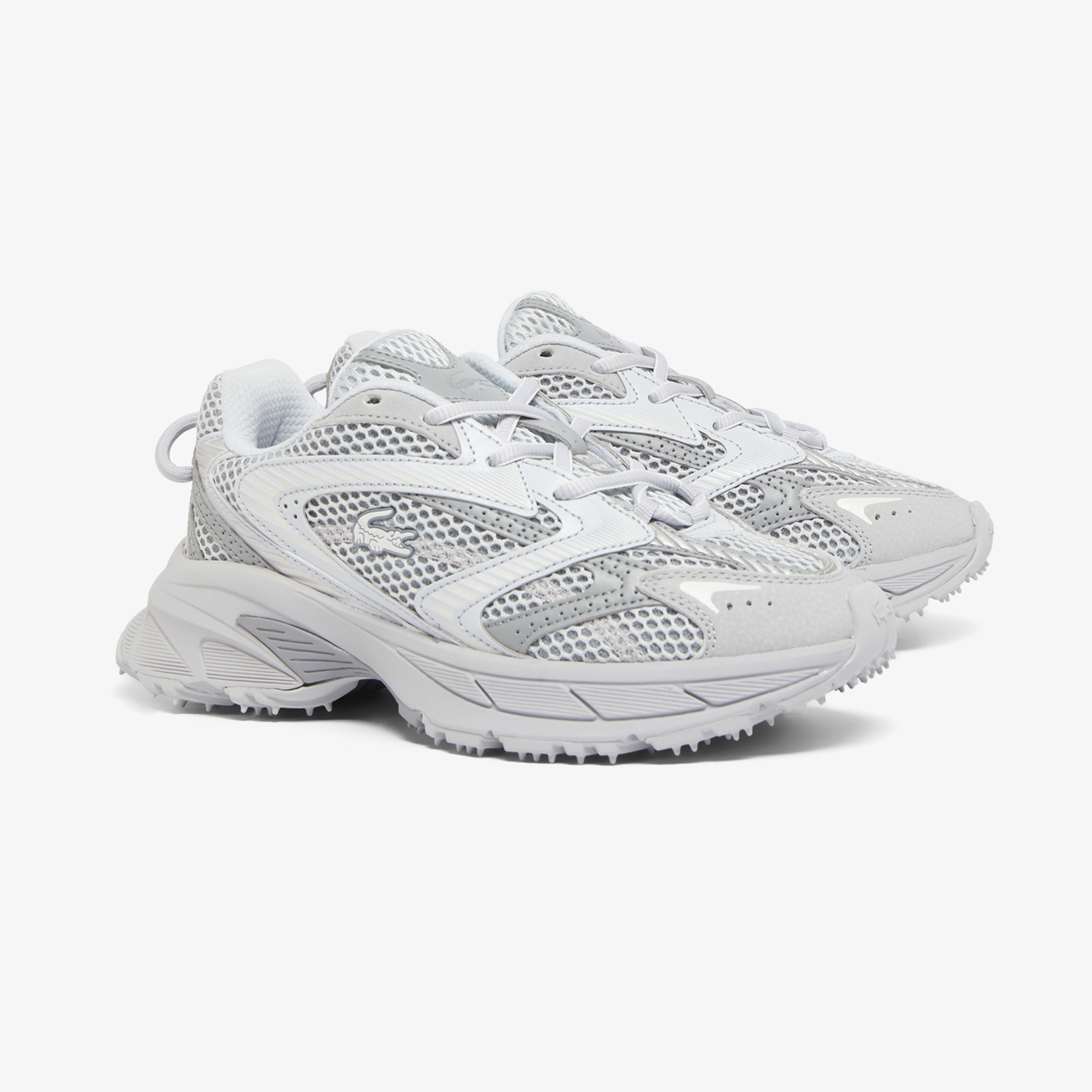 Lacoste L003 Neo Shot Kadın Gri Spor Ayakkabı