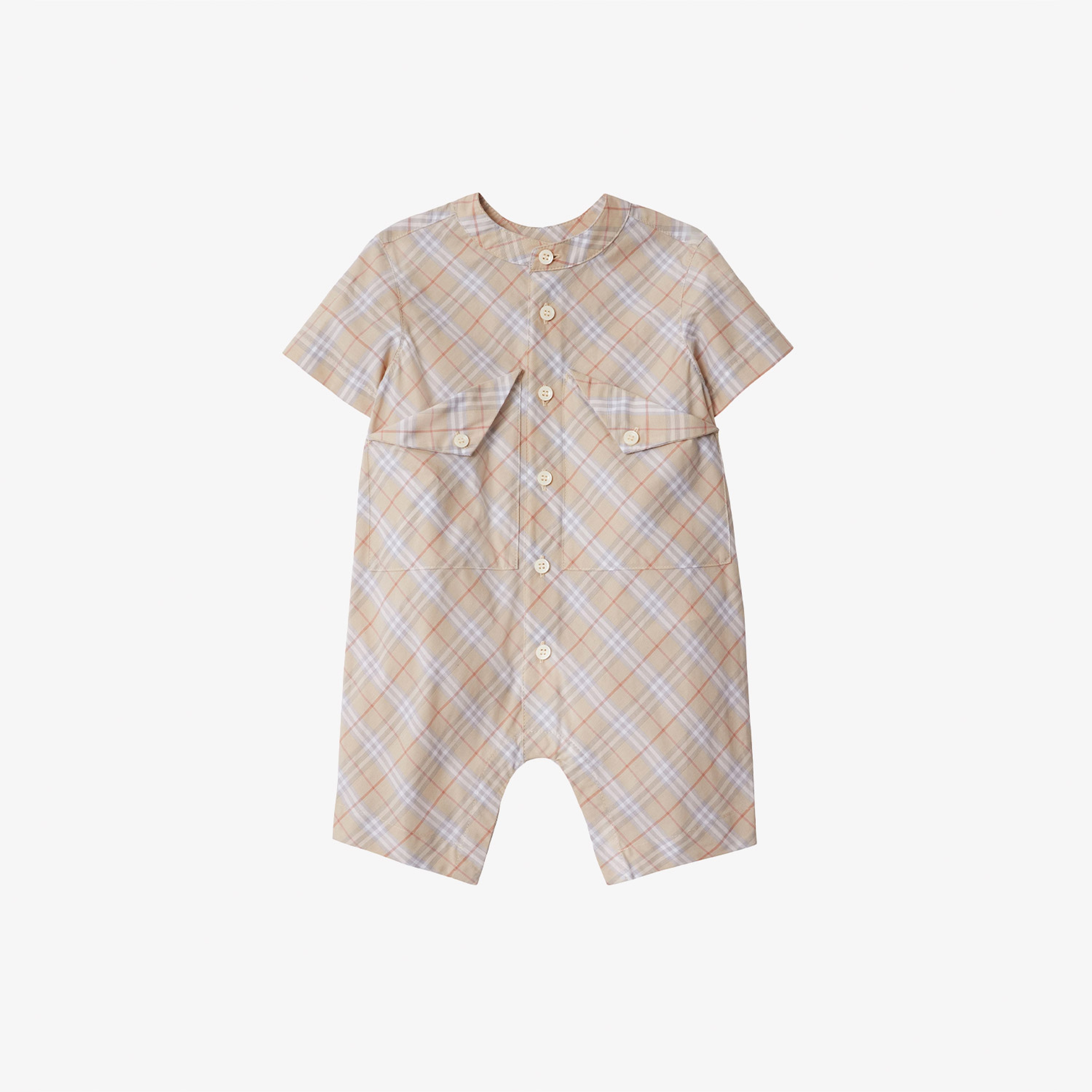 Burberry Çocuk Gri Çocuk Tulumu