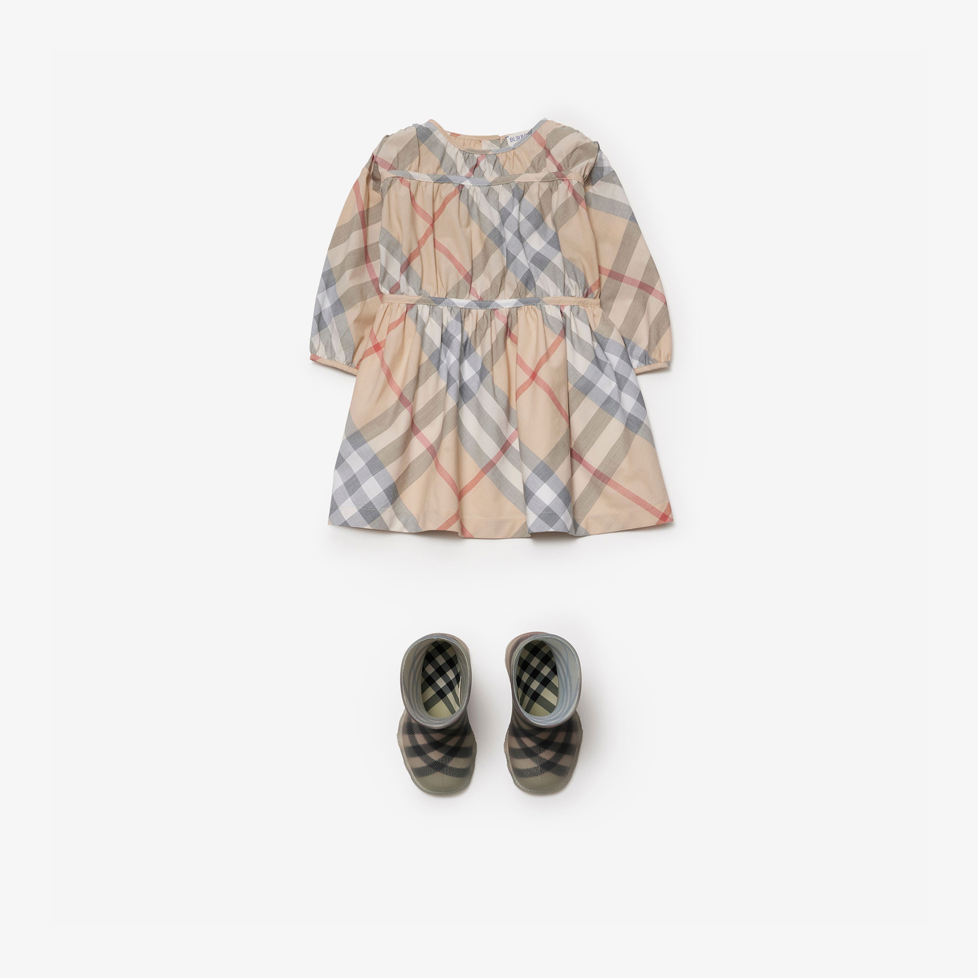 Burberry Çocuk Gri Elbise