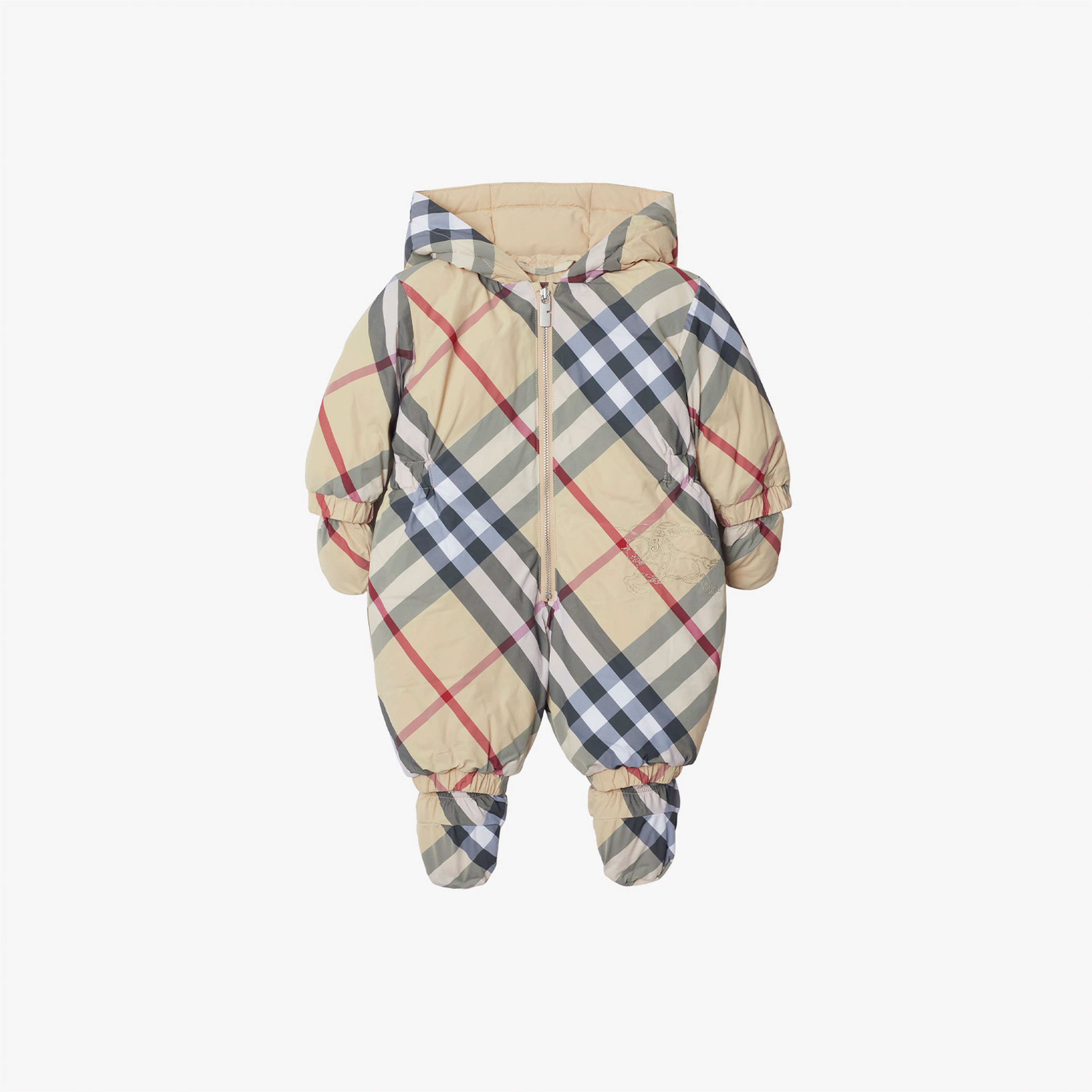 Burberry Çocuk Gri Mont