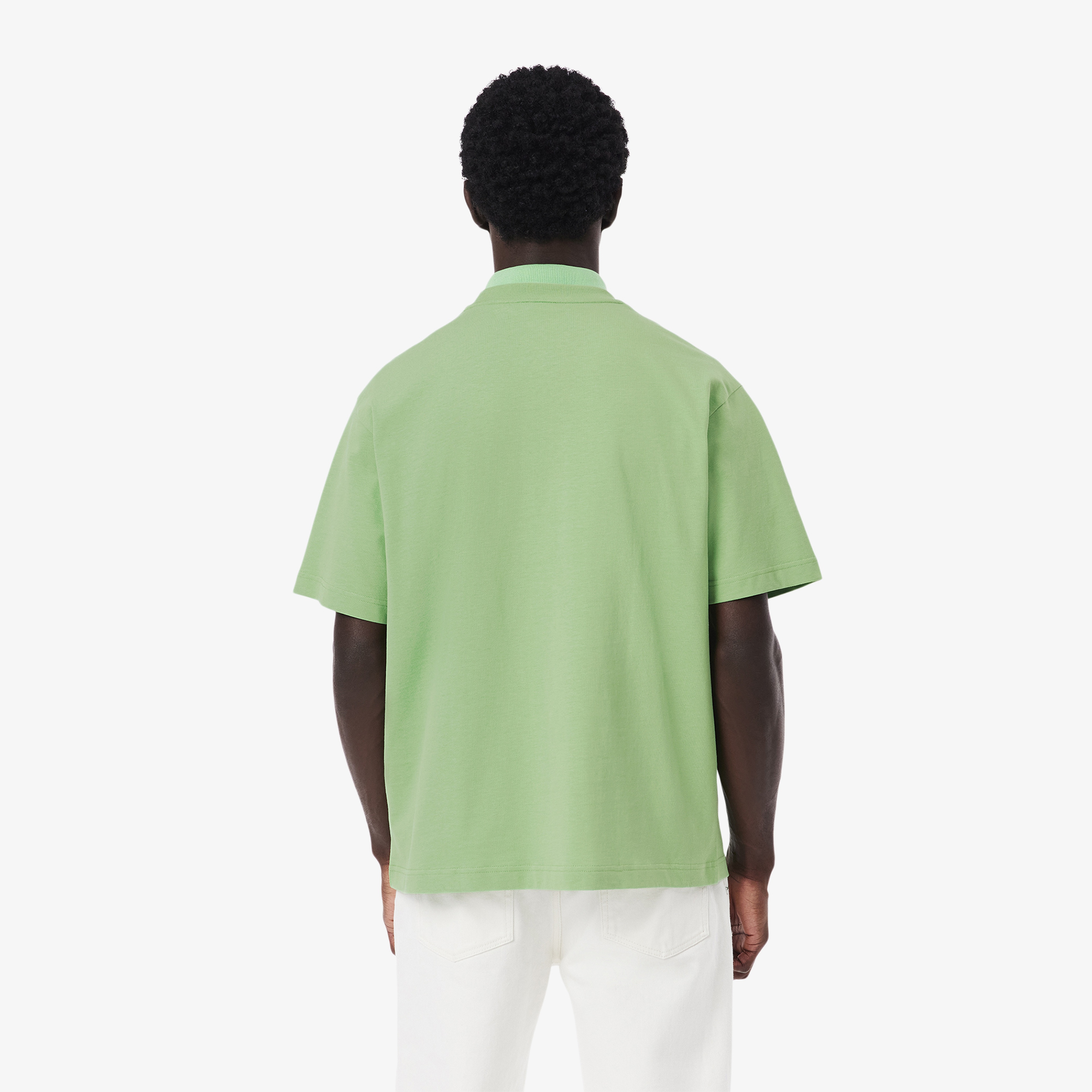 Lacoste Loose Fit Erkek Yeşil T-Shirt