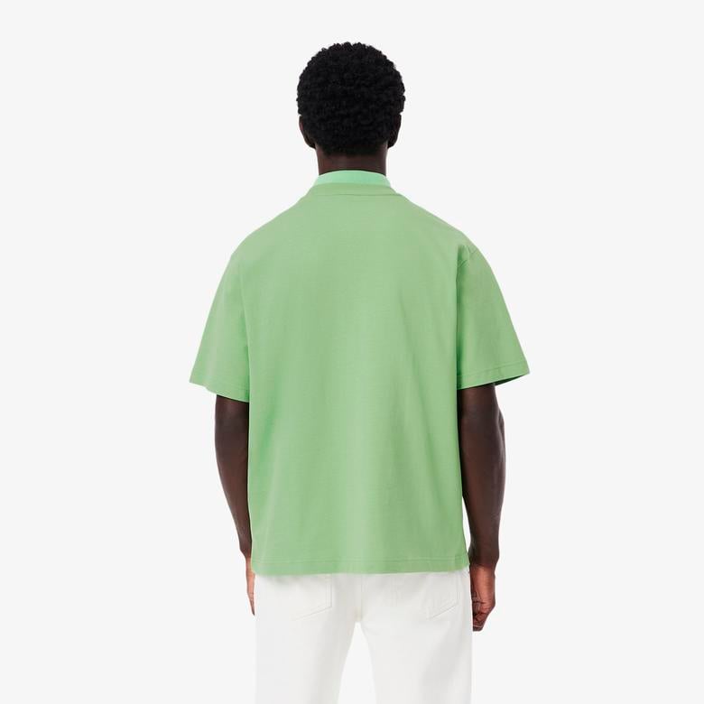 Lacoste Loose Fit Erkek Yeşil T-Shirt