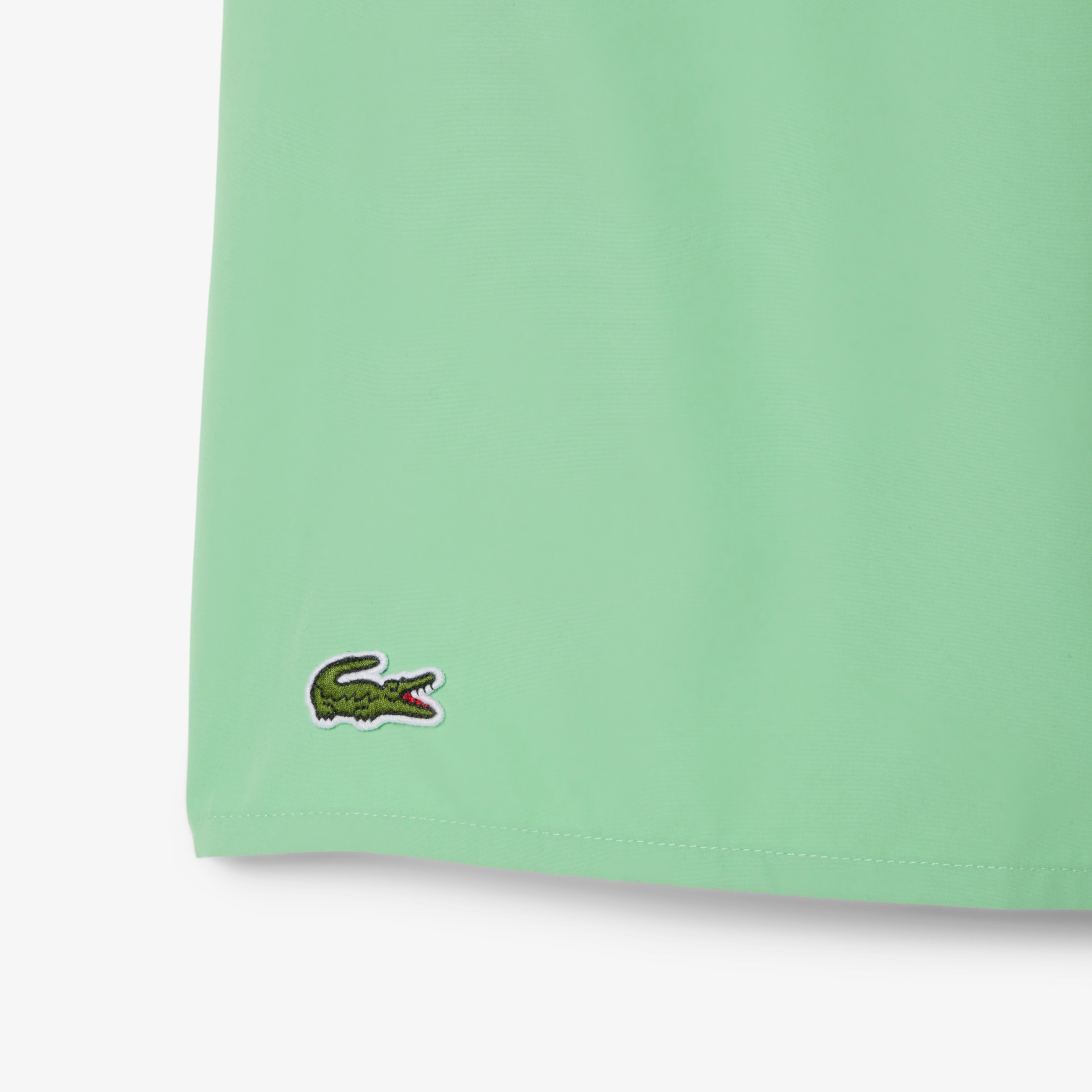 Lacoste Mid Length Monocrome Erkek Yeşil Mayo