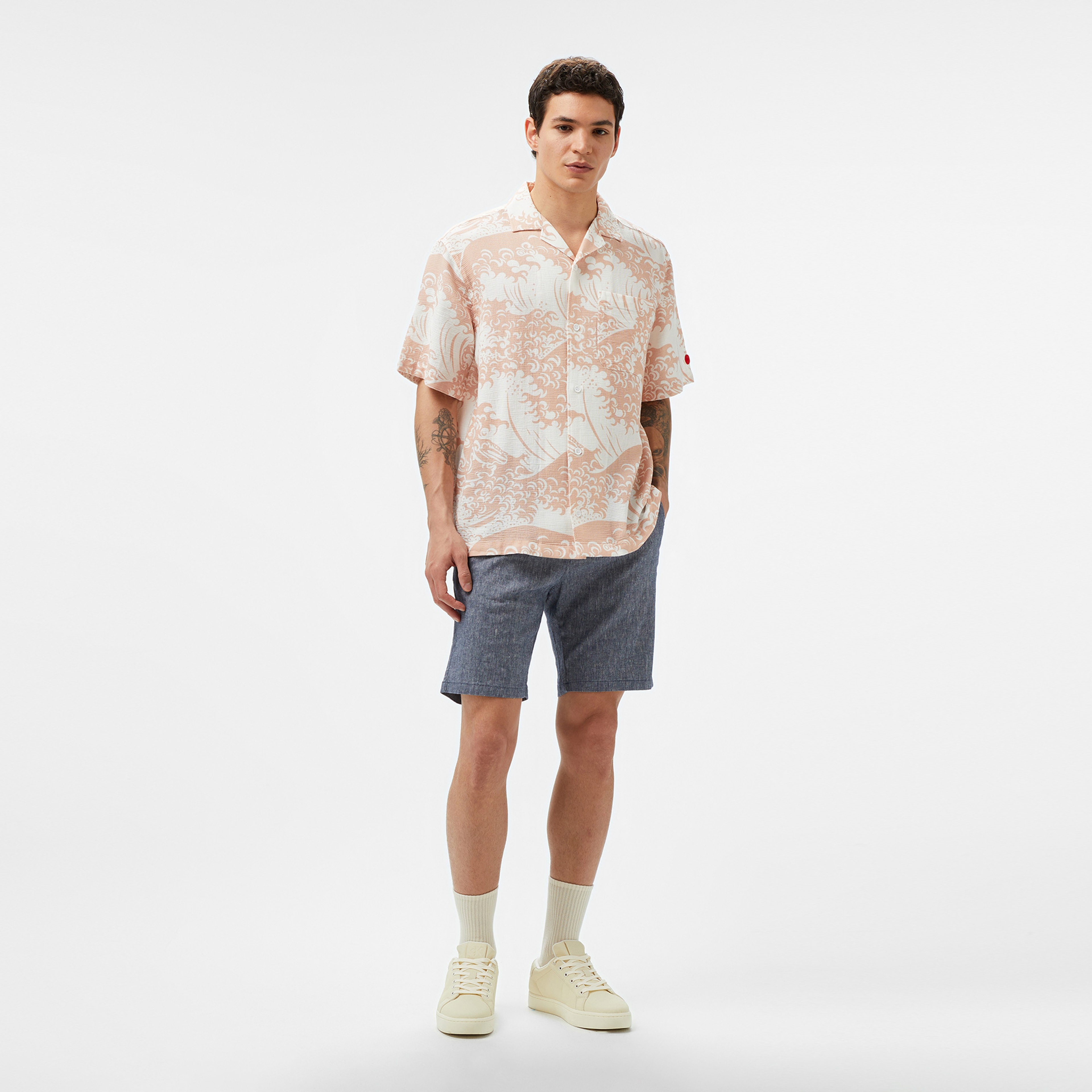 UNITED4 Erkek Pembe Gömlek