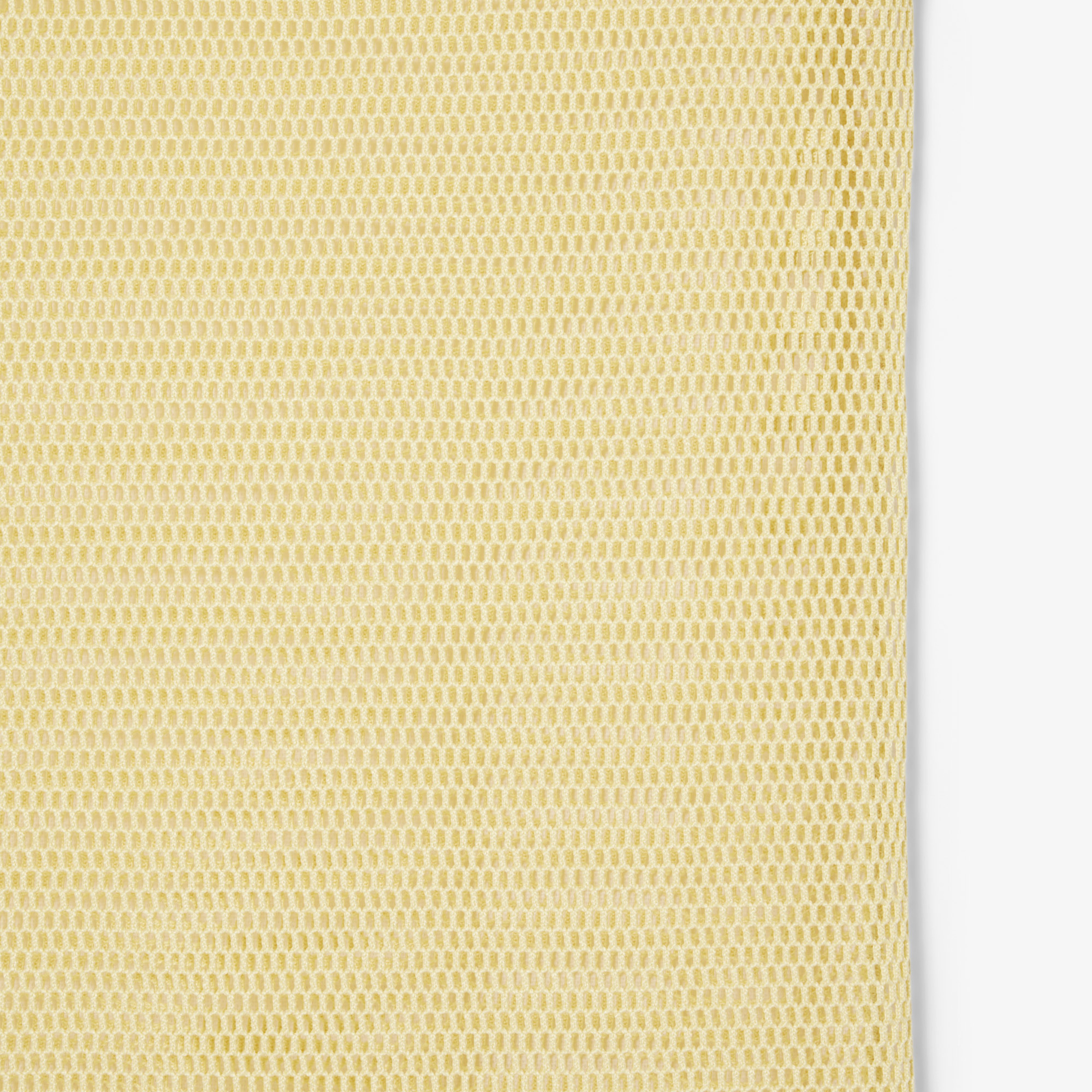 SS25 RUNWAY Erkek Slim Fit Kolsuz Bisiklet Yaka Sarı T-Shirt